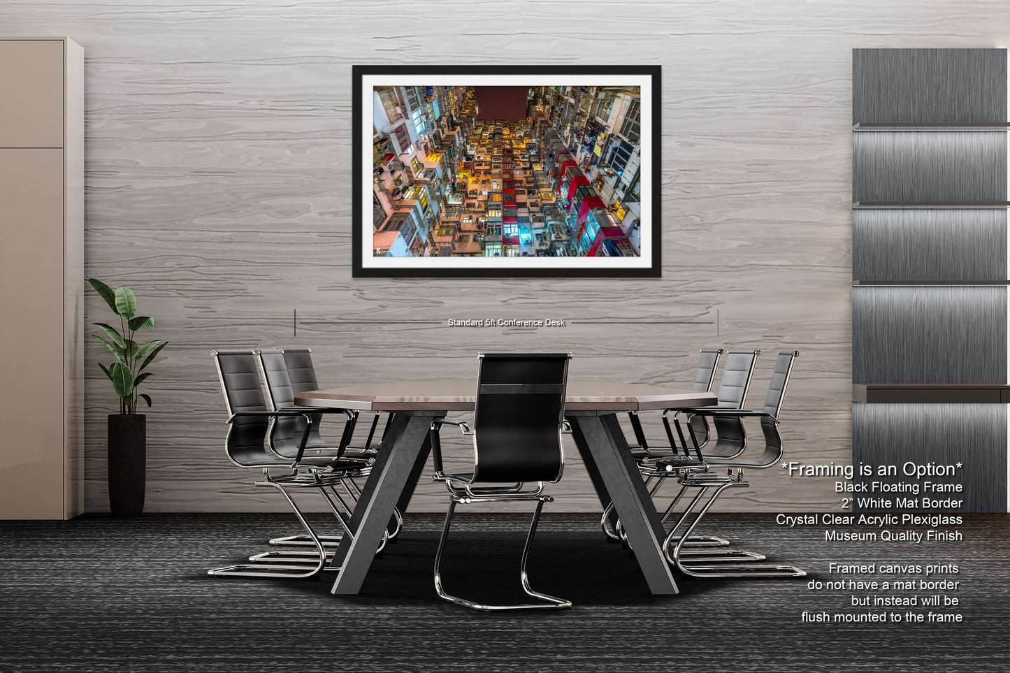 a picture of a dining room with a table and chairs