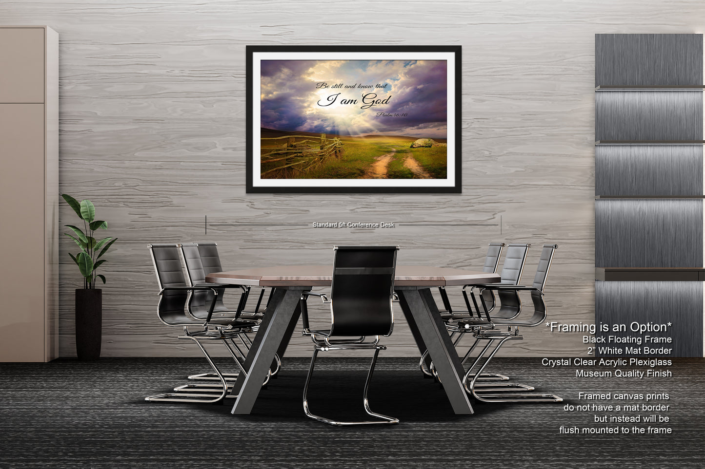 a picture of a dining room with a table and chairs