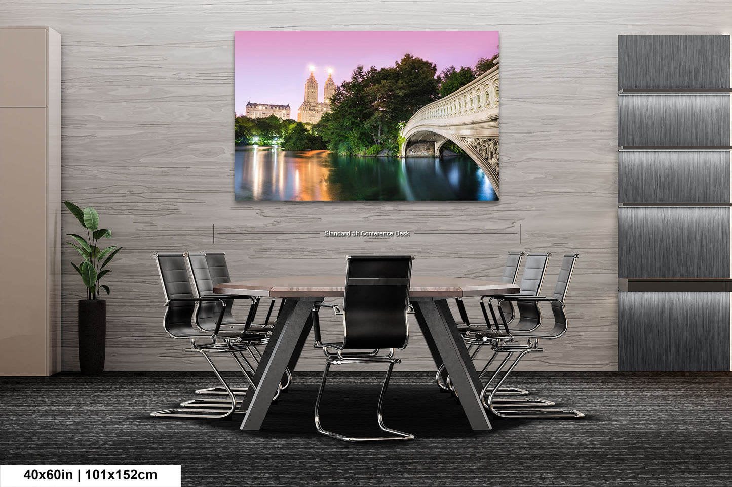 a dining room with a table and chairs