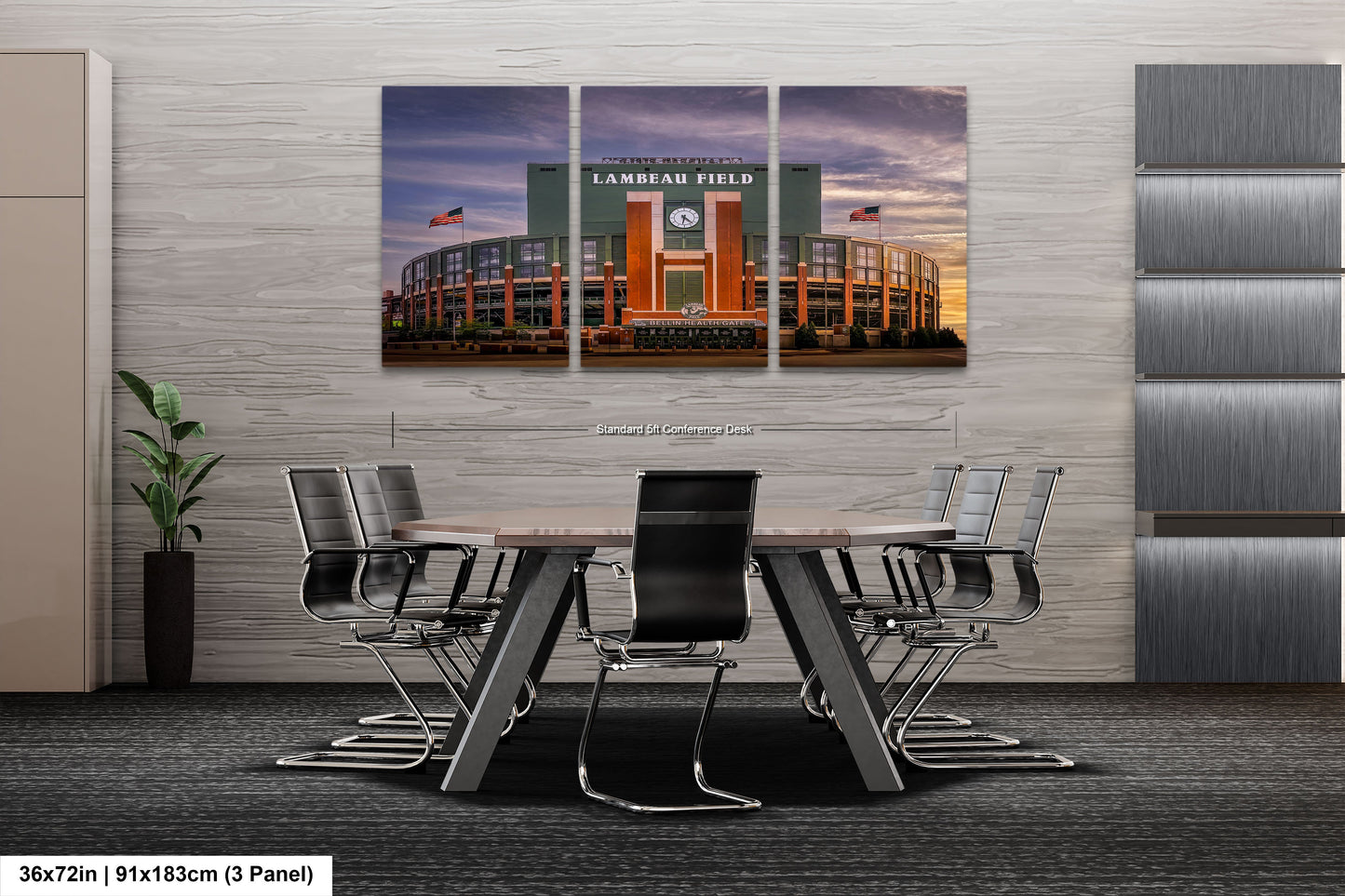 a dining room with a table and chairs
