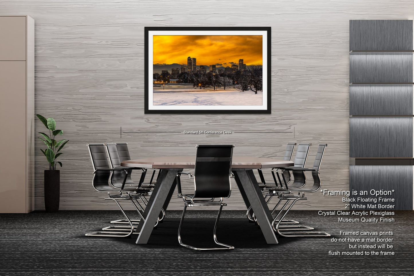 a dining room with a table and chairs