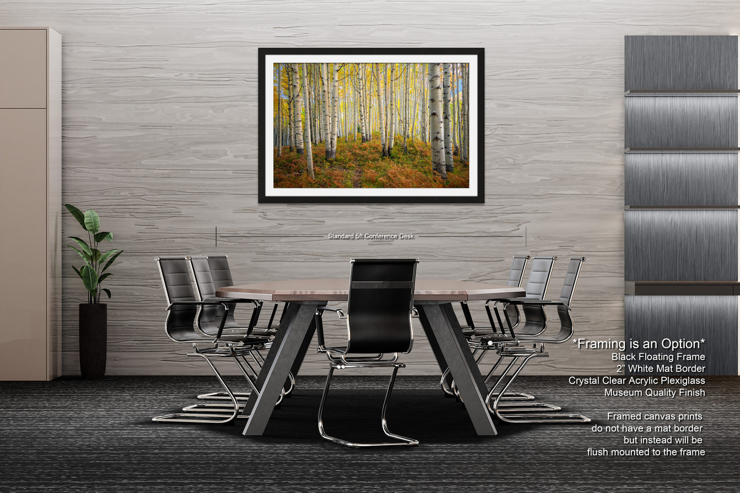 a dining room with a table and chairs