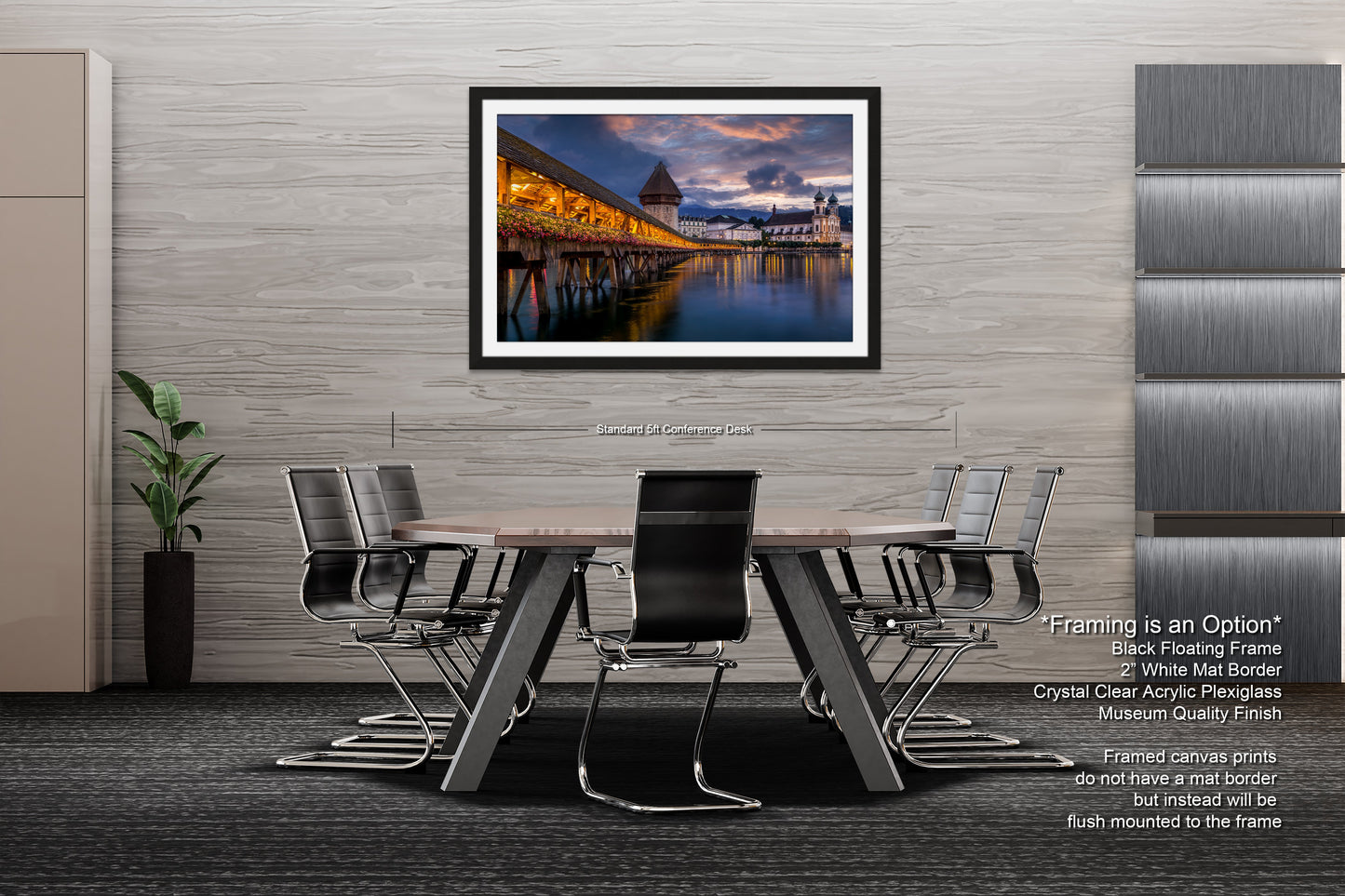 a dining room with a table and chairs