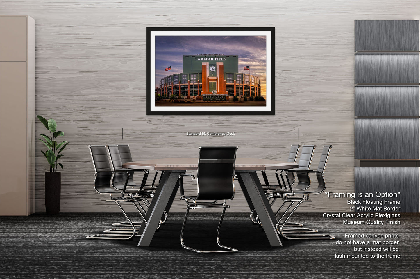 a dining room with a table and chairs