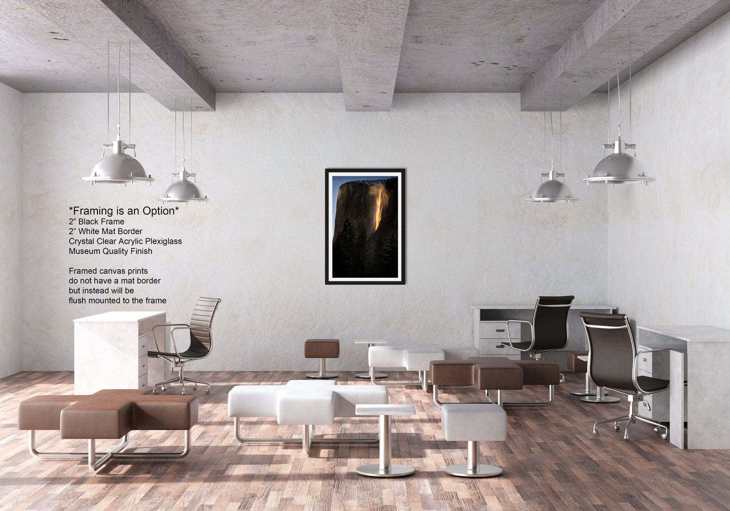 a room with a lot of chairs and desks