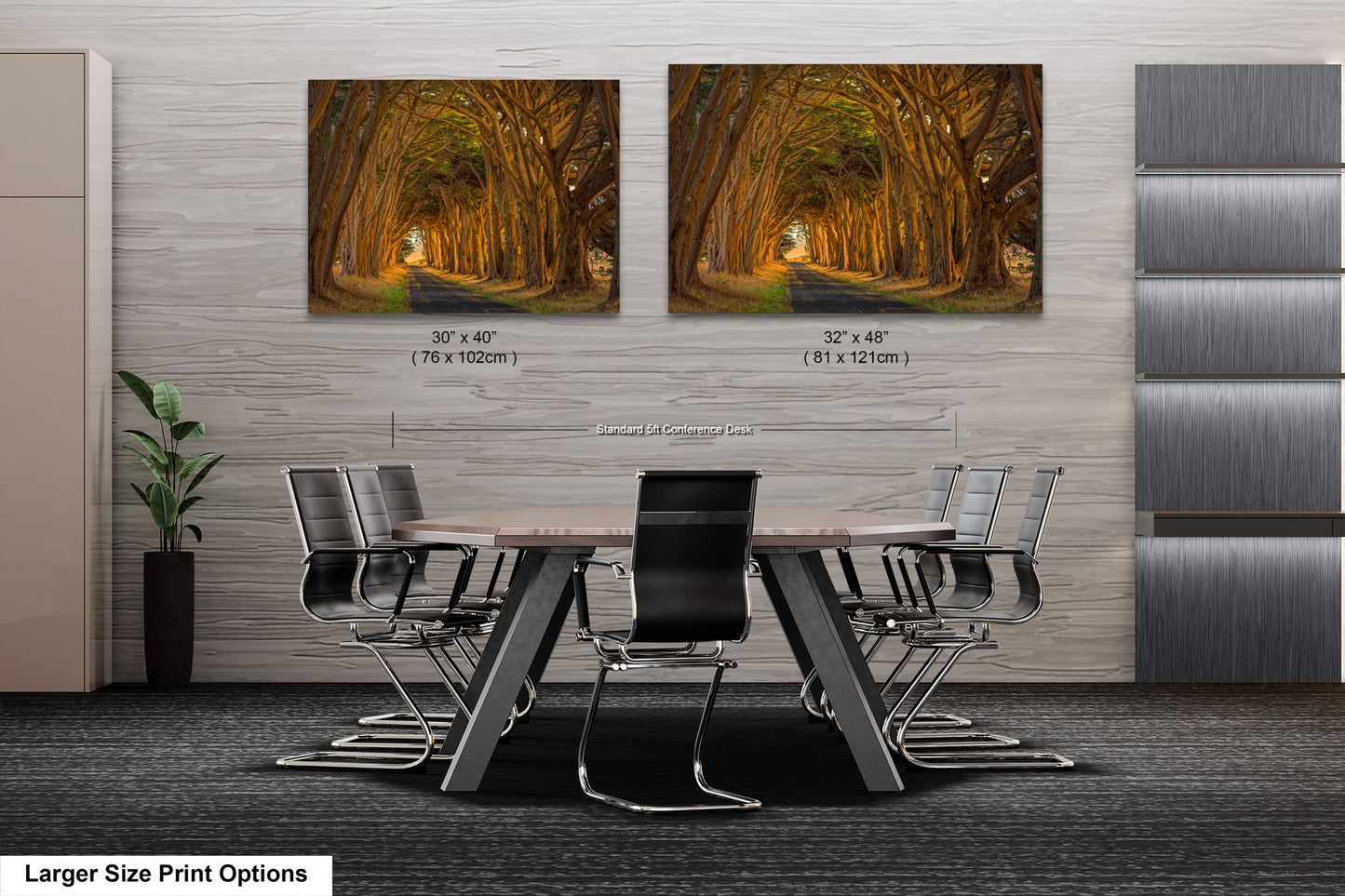 a dining room with a table and chairs