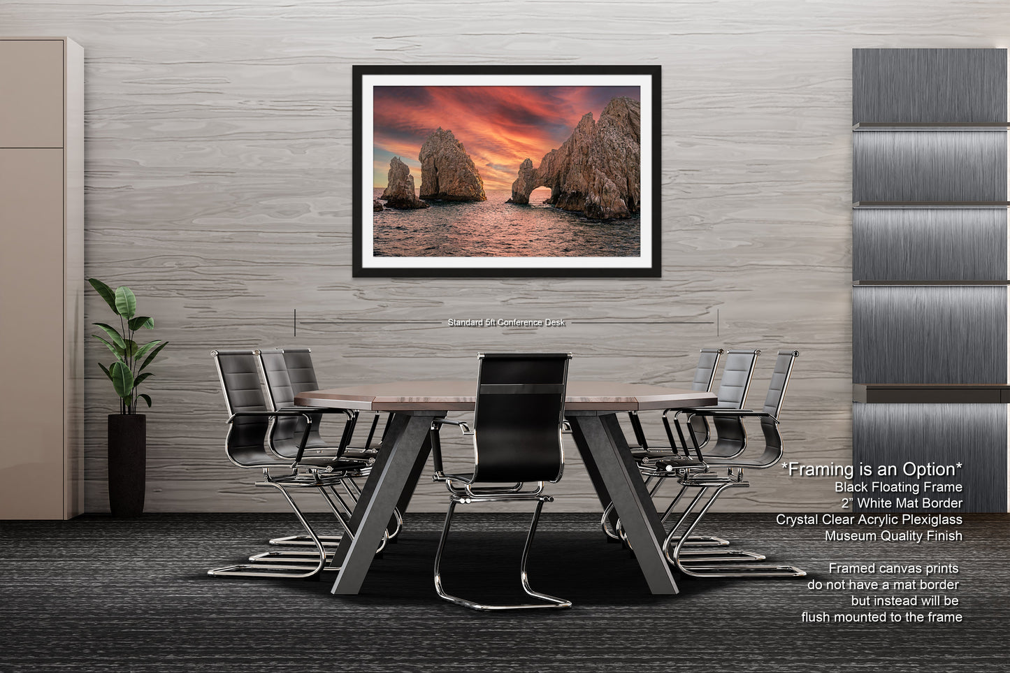 a dining room with a table and chairs