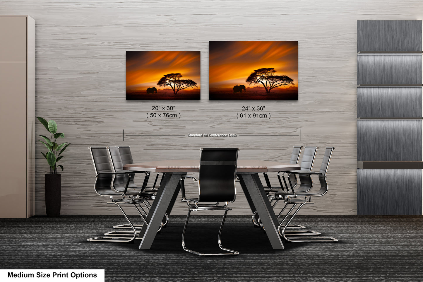 a dining room with a table and chairs