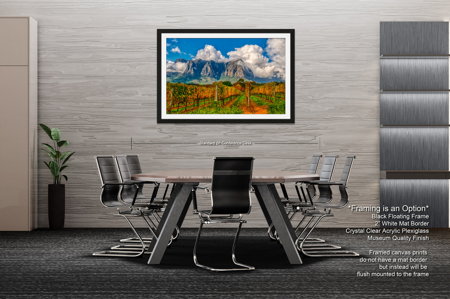 a dining room with a table and chairs