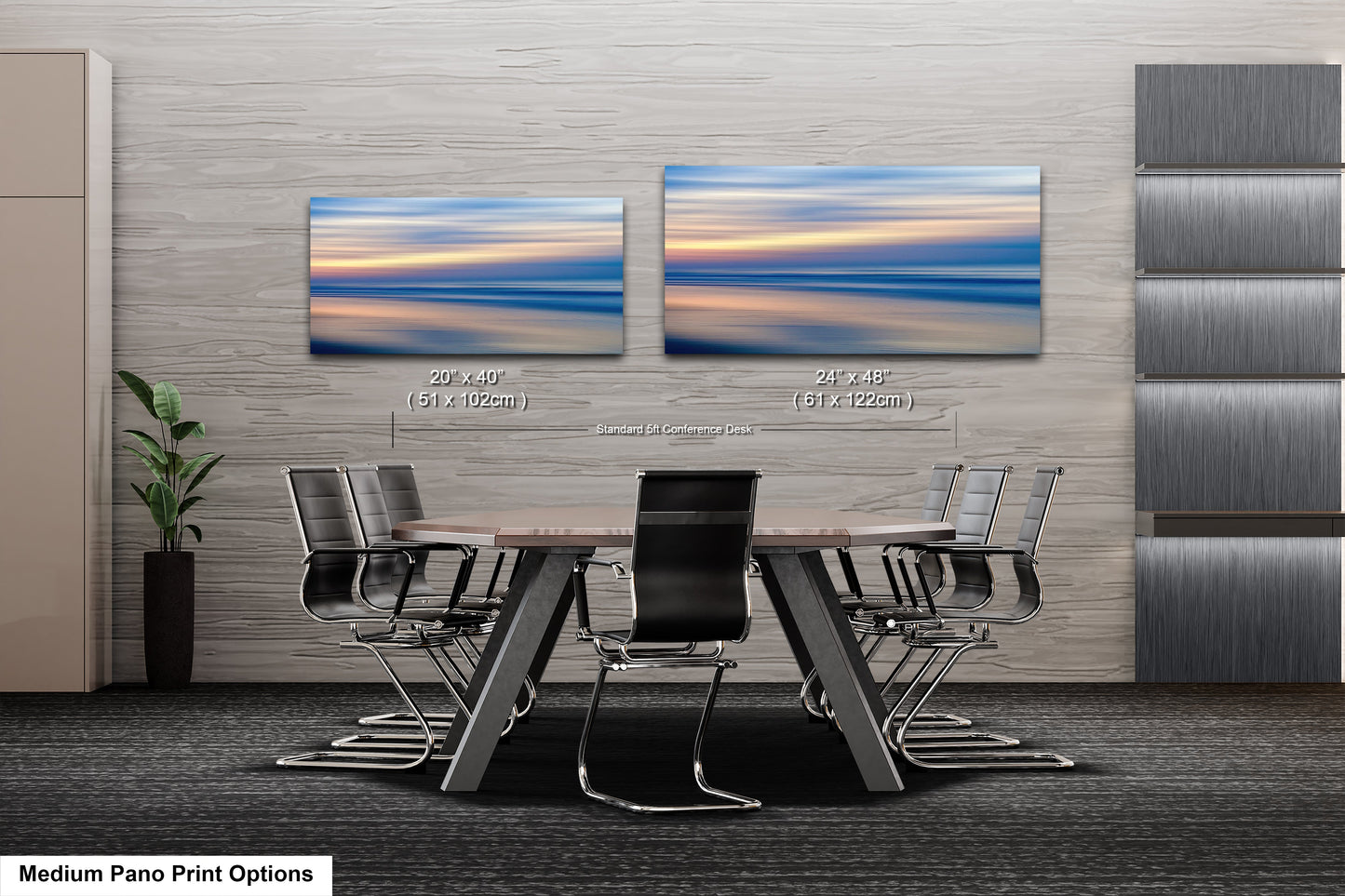 a dining room with a table and chairs
