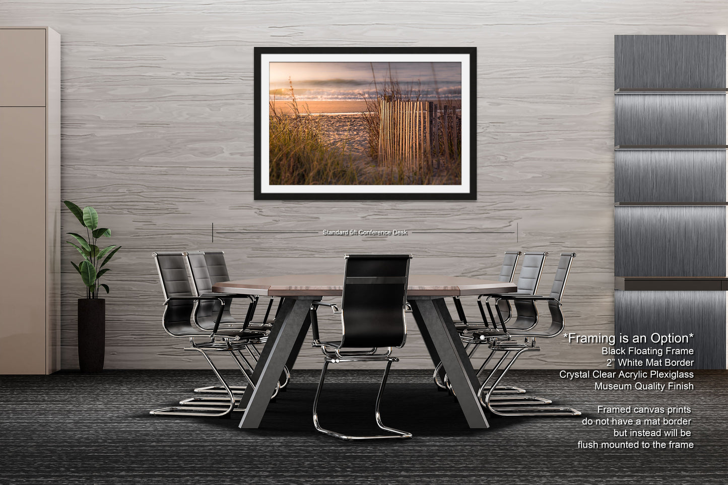 a picture of a dining room with a table and chairs
