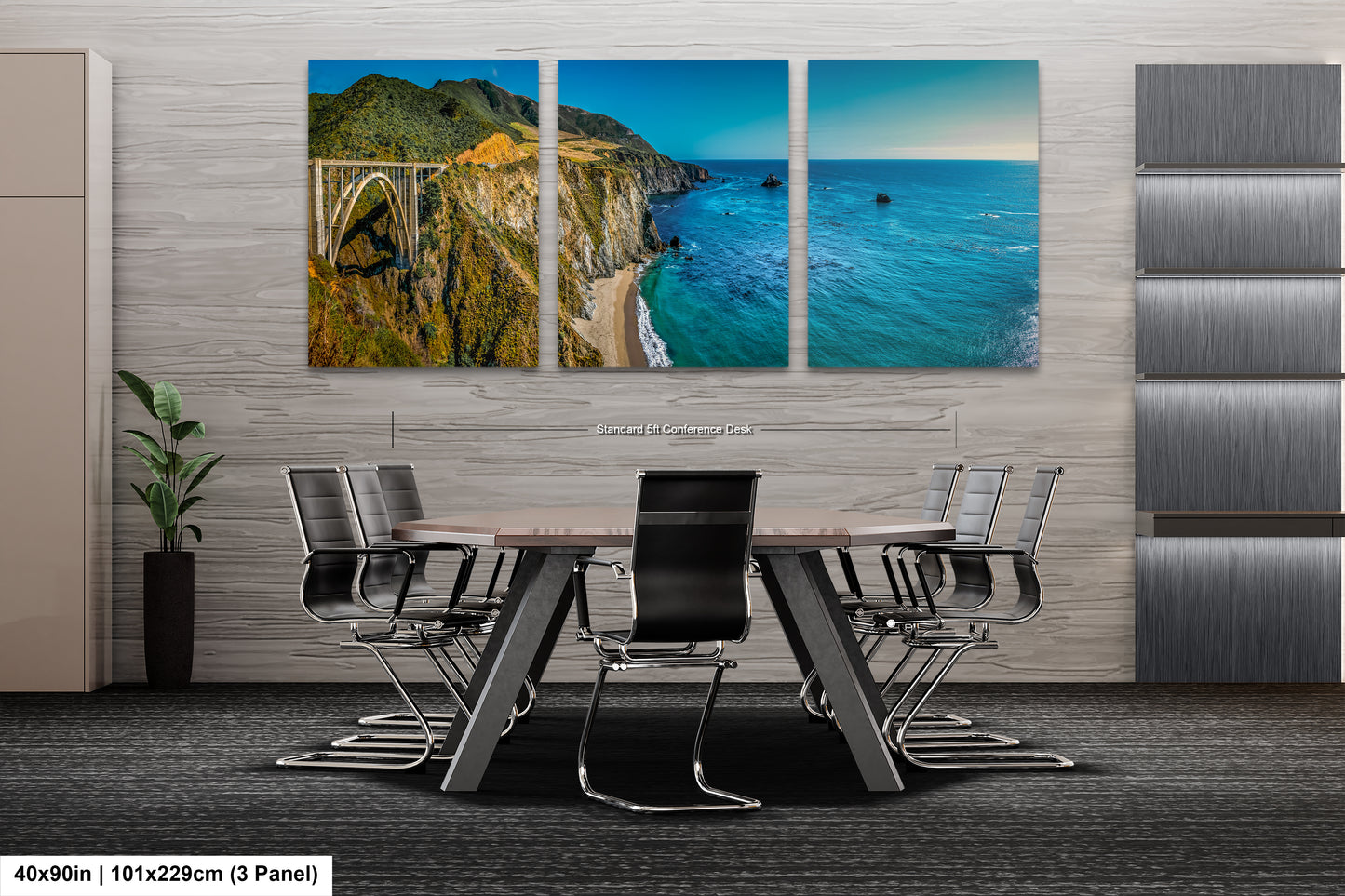 a dining room with a table and chairs