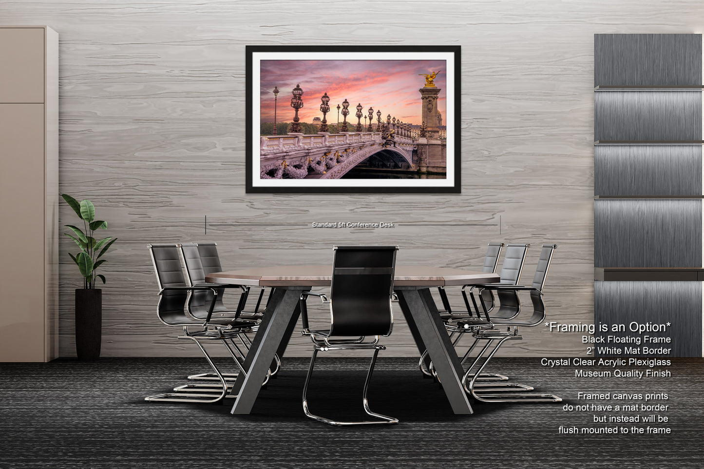 a dining room with a table and chairs