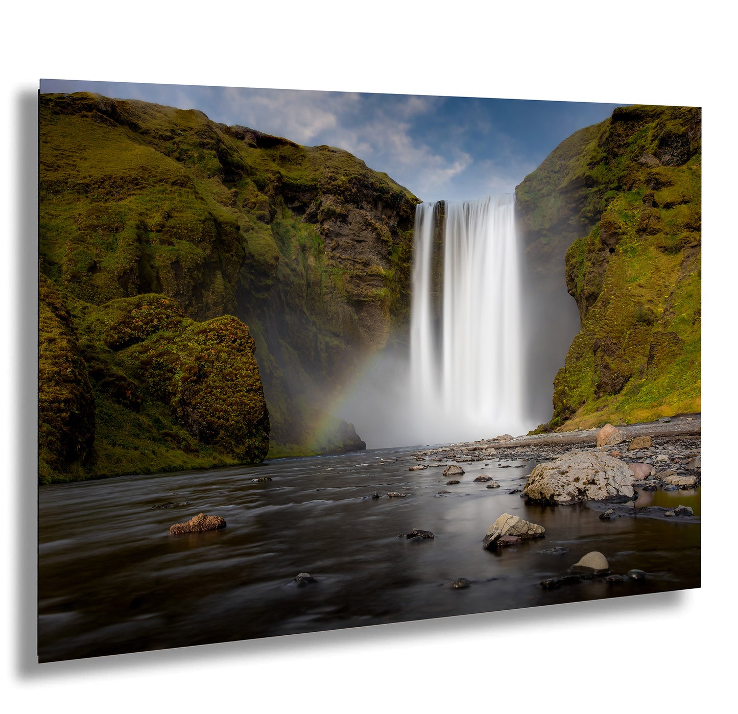 Skogafoss Waterfall in Iceland: Fine Art / Print / Canvas / Acrylic / Metal / Wall Decor / Landscape Photograph
