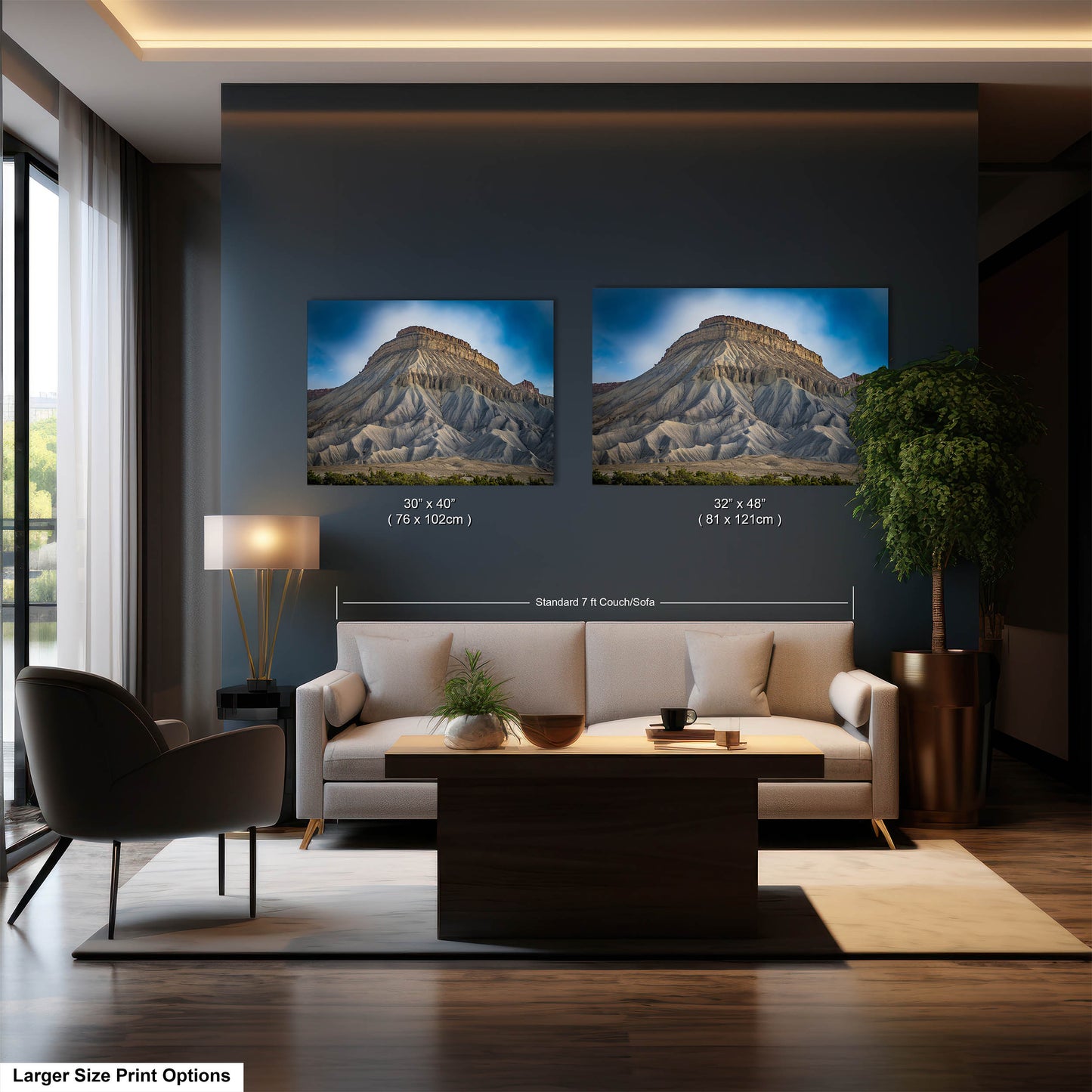 Colorado's Mt. Garfield: Landscape