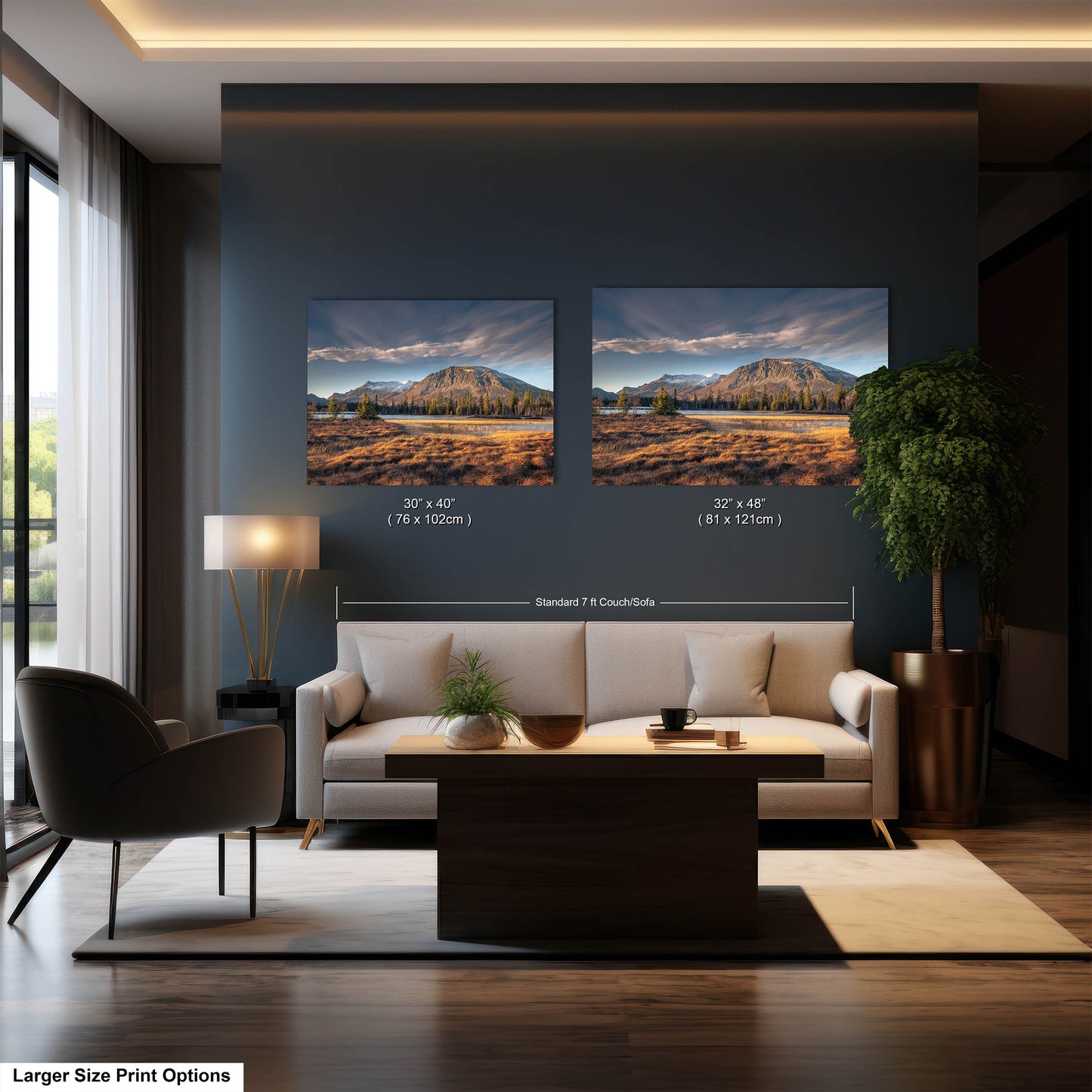 Mountains Wall Art Landscape Print Mountains Home Decor Mountains Office Decor Autumn Wall Art Mountain Poster Landscape Living Room Decor