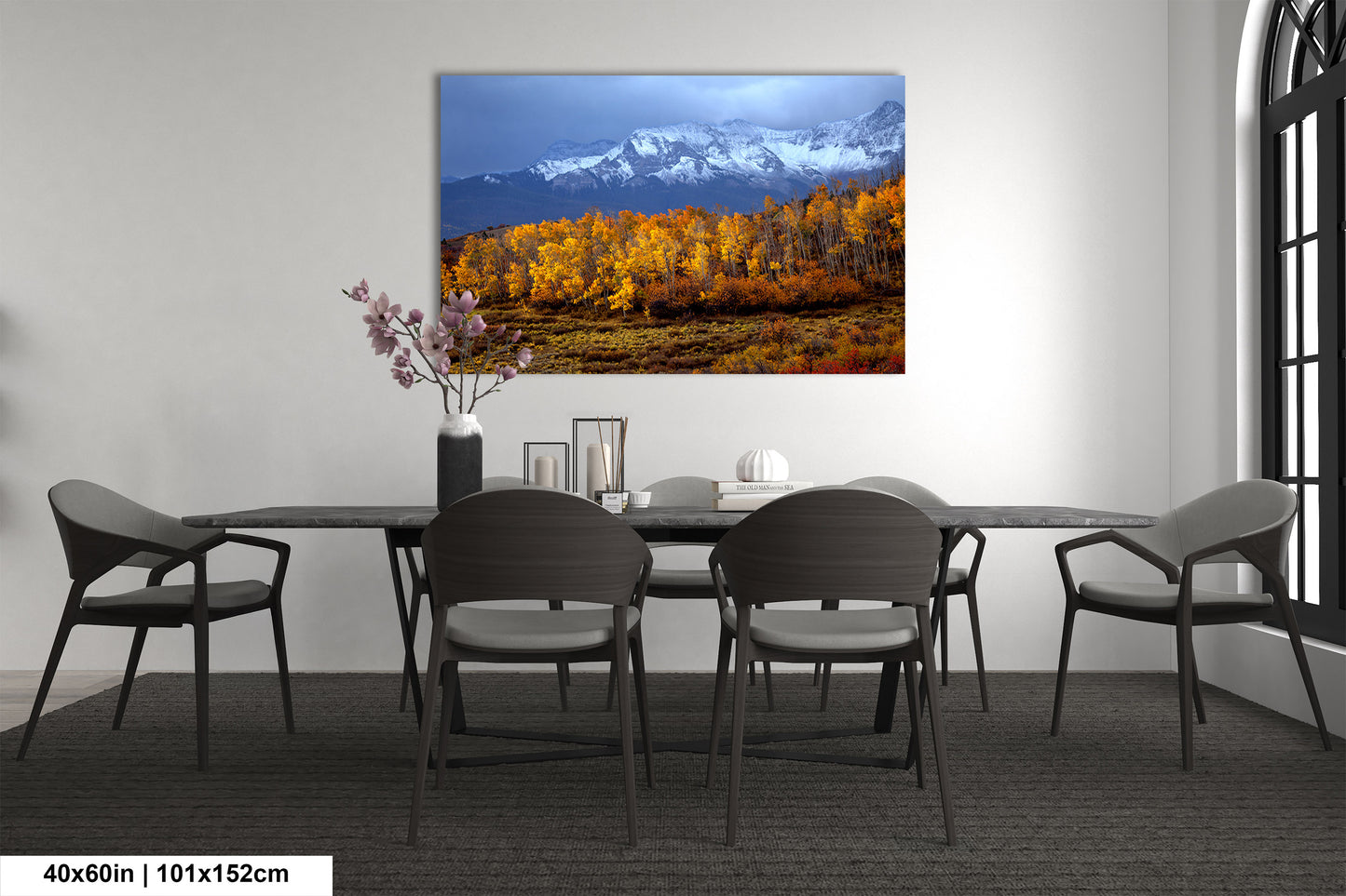 Colorado Mountains in Autumn, Aspens, Dallas Divide, Ridgway, Telluride, Photography wall art