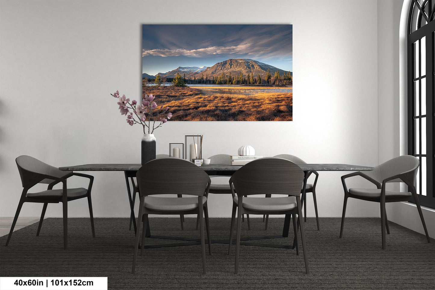 Mountains Wall Art Landscape Print Mountains Home Decor Mountains Office Decor Autumn Wall Art Mountain Poster Landscape Living Room Decor