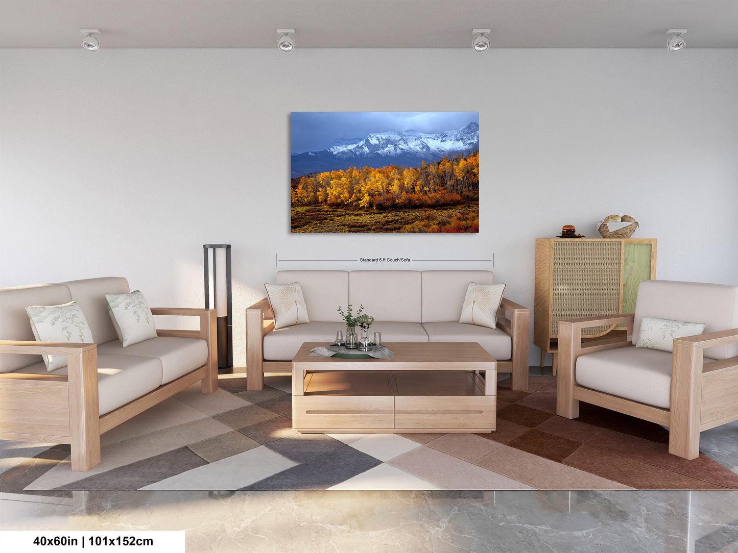 Colorado Mountains in Autumn, Aspens, Dallas Divide, Ridgway, Telluride, Photography wall art
