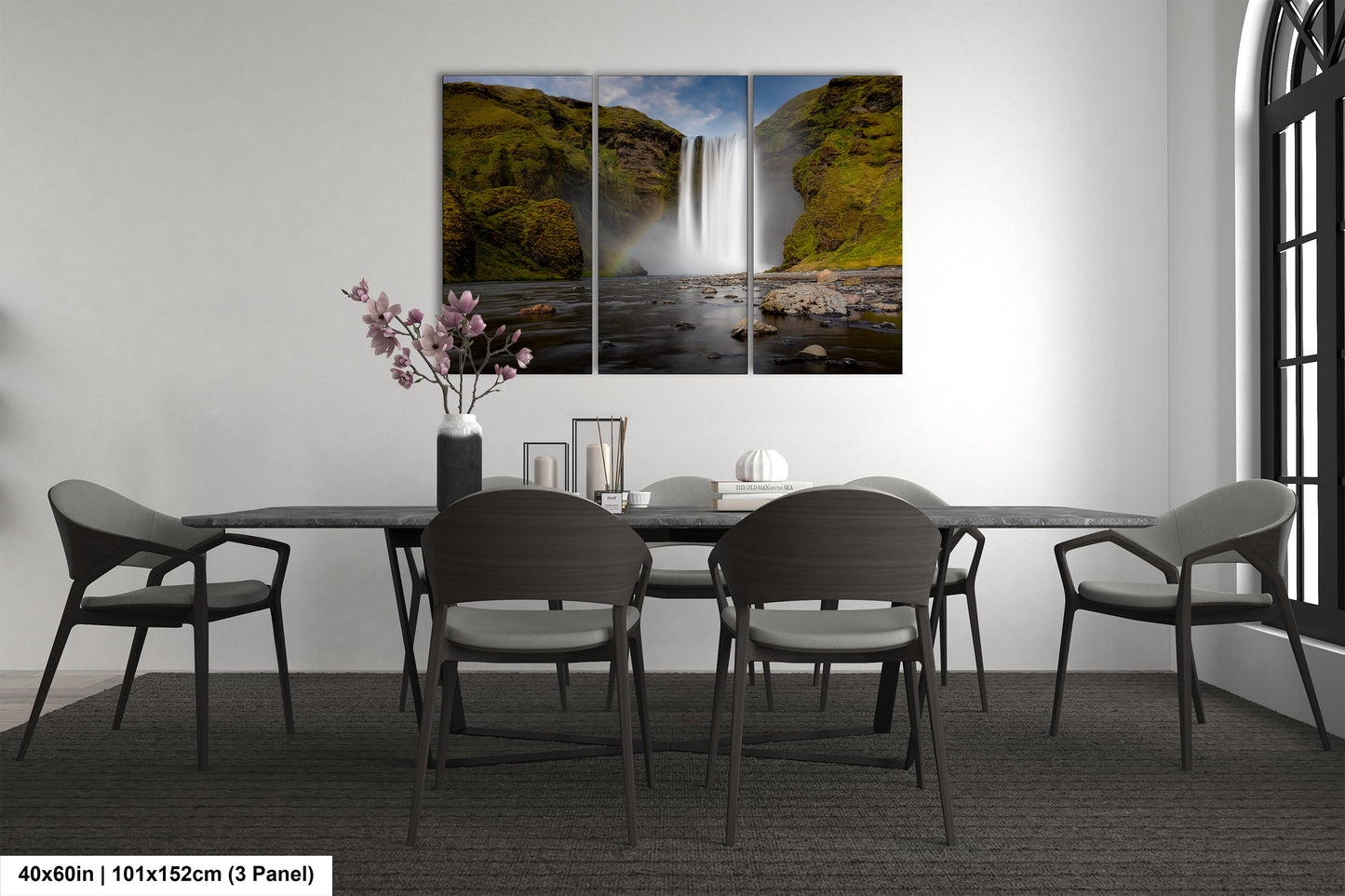 Skogafoss Waterfall in Iceland: Fine Art / Print / Canvas / Acrylic / Metal / Wall Decor / Landscape Photograph