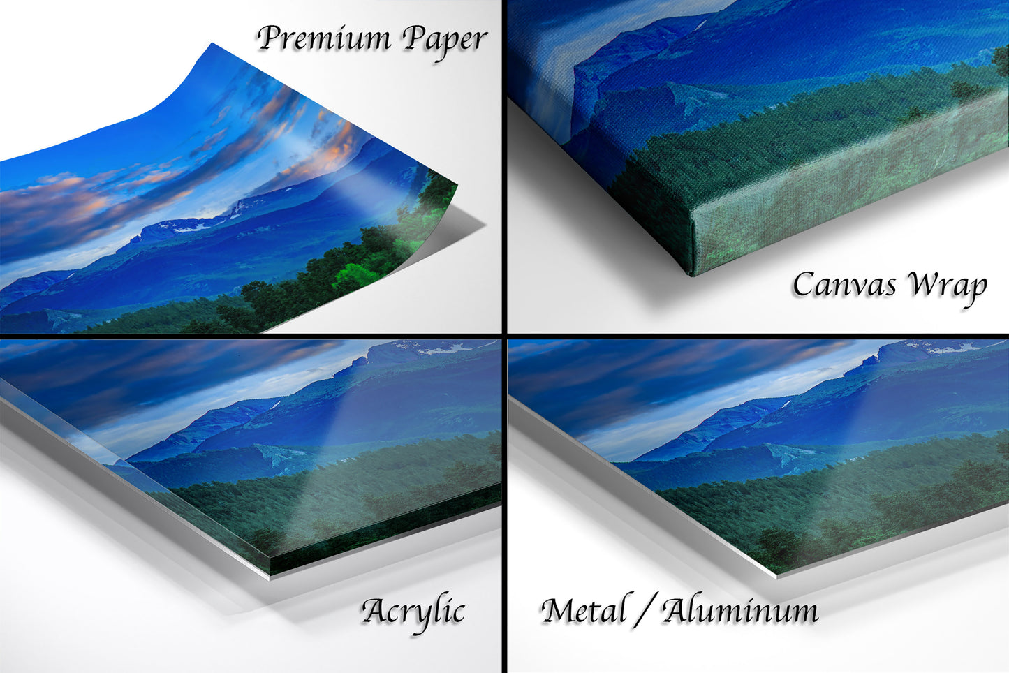 Rocky Mountain national park, Colorado canvas, Estes Park photo, Longs Peak picture, mountain wall decor