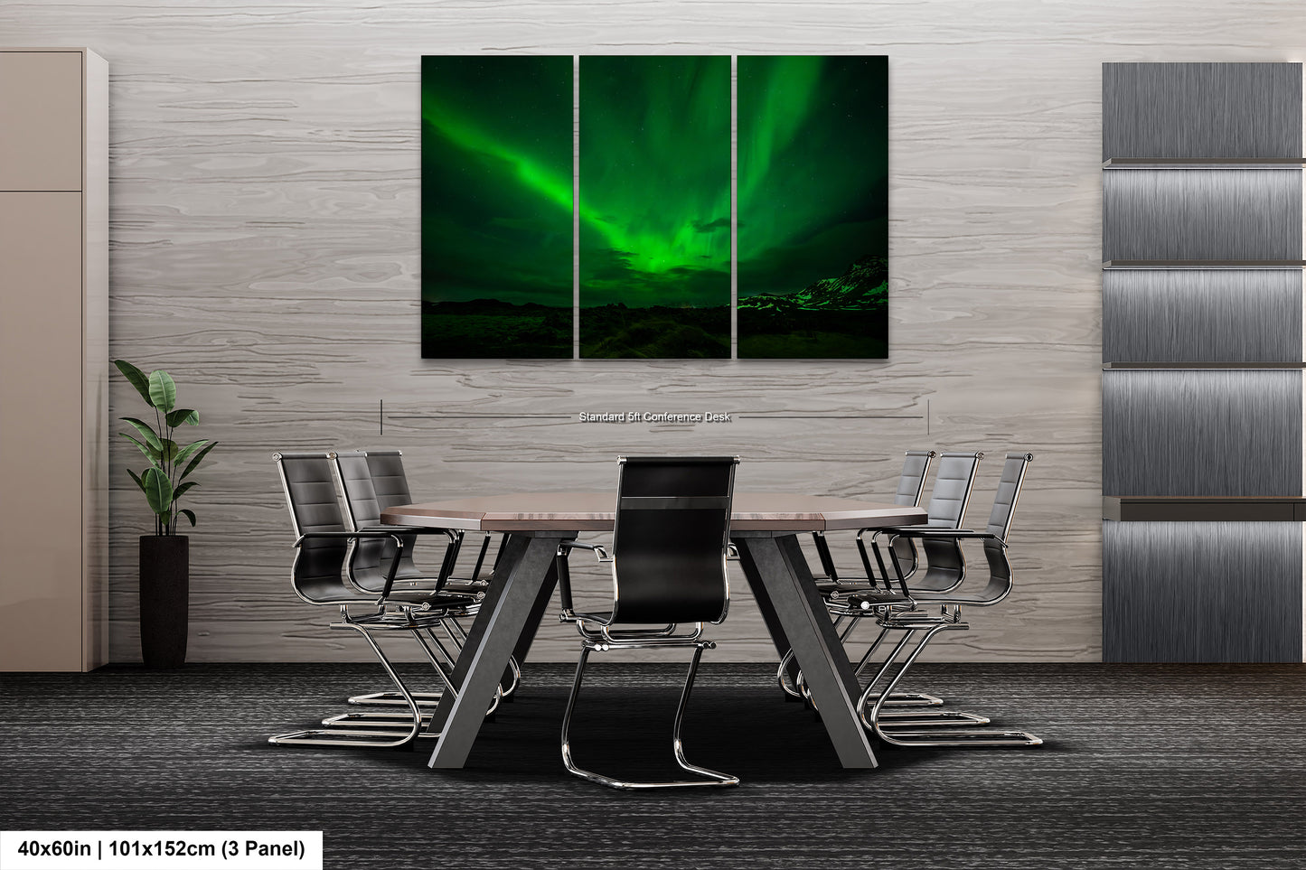 Aurora Borealis Northern Lights Print taken in Iceland on Acrylic, Canvas, Metal & Paper