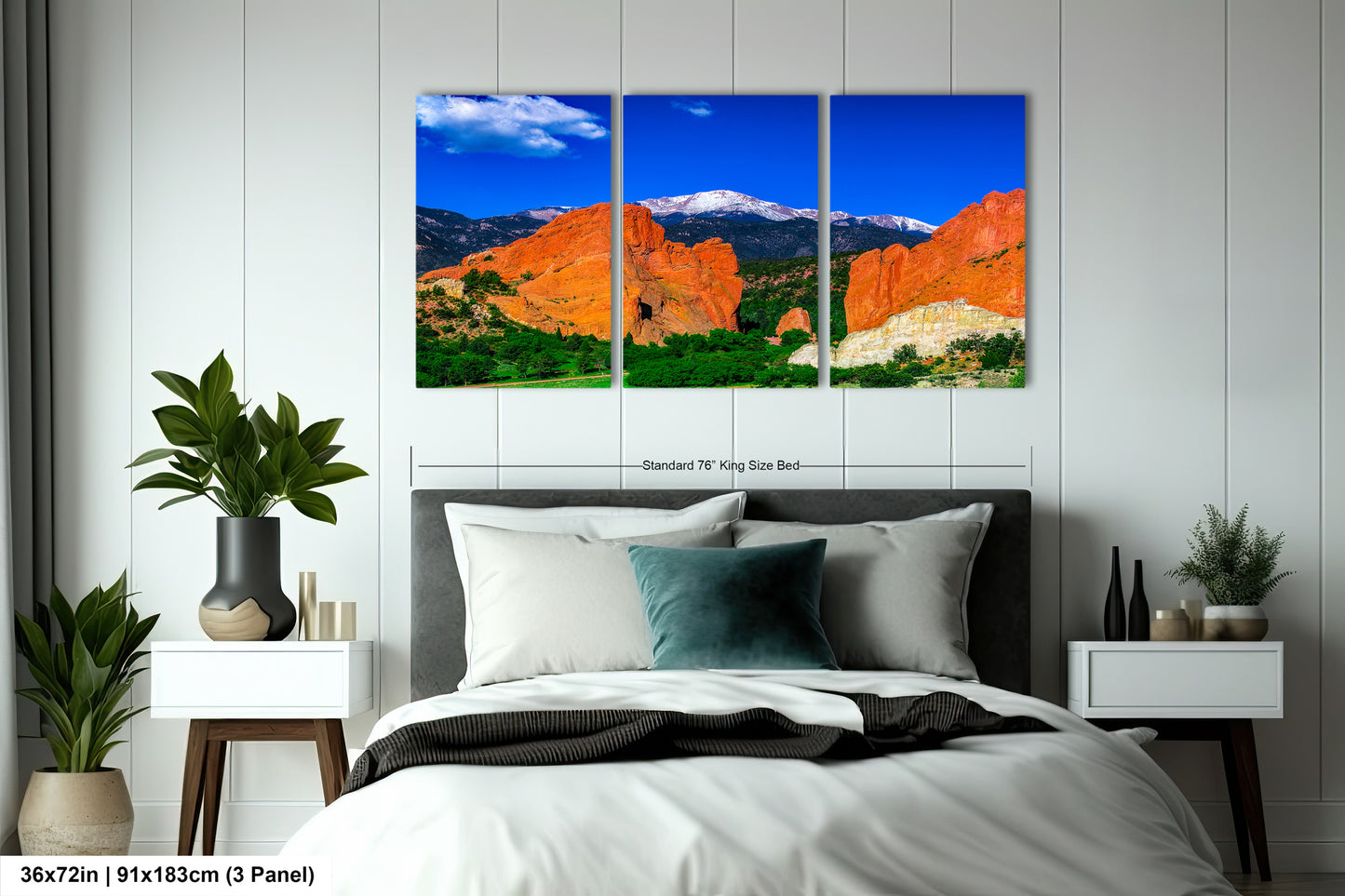 Garden of the god's picture, Pikes Peak print, Colorado Springs canvas, Colorado Springs wall art,