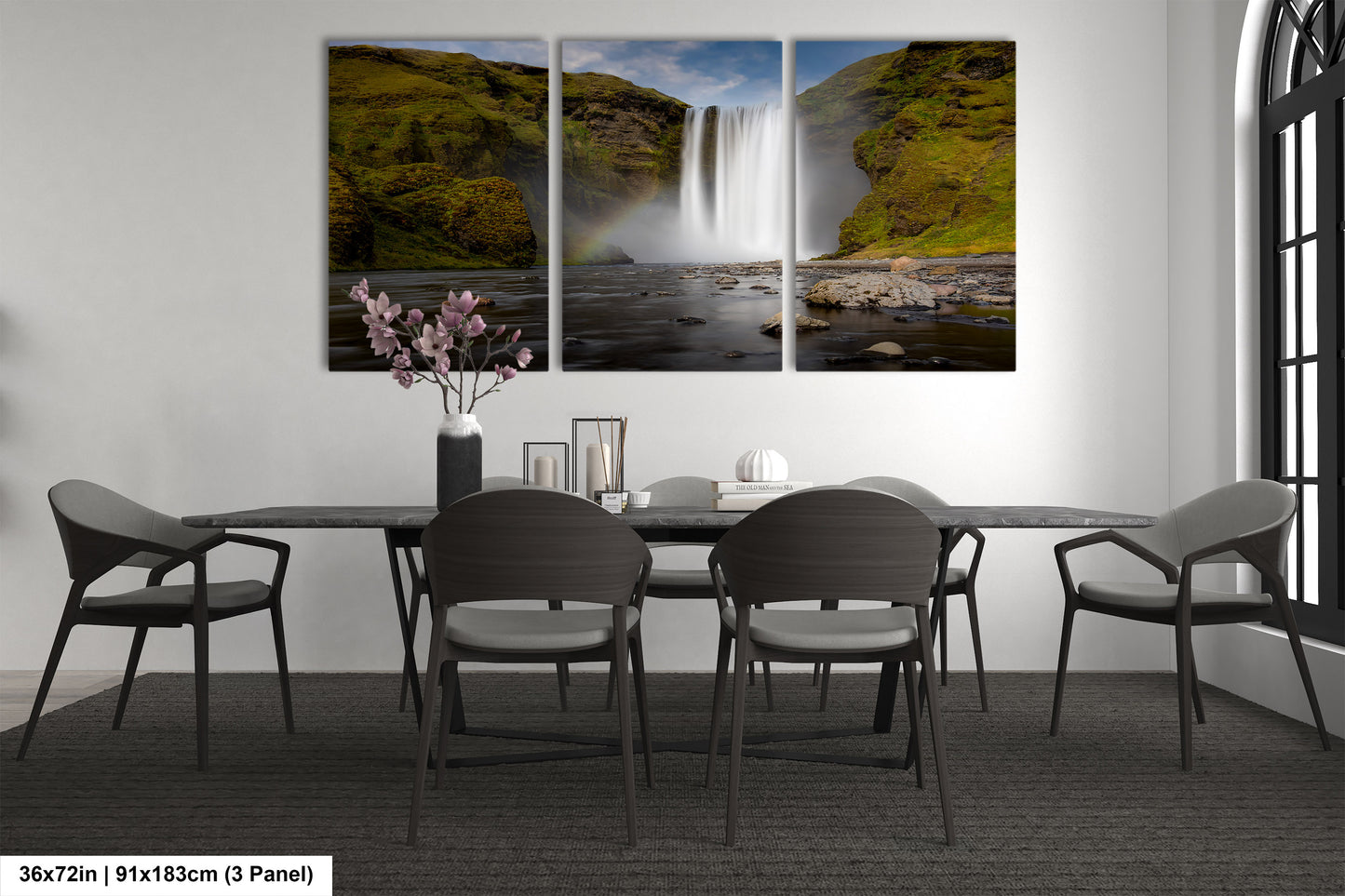 Skogafoss Waterfall in Iceland: Fine Art / Print / Canvas / Acrylic / Metal / Wall Decor / Landscape Photograph
