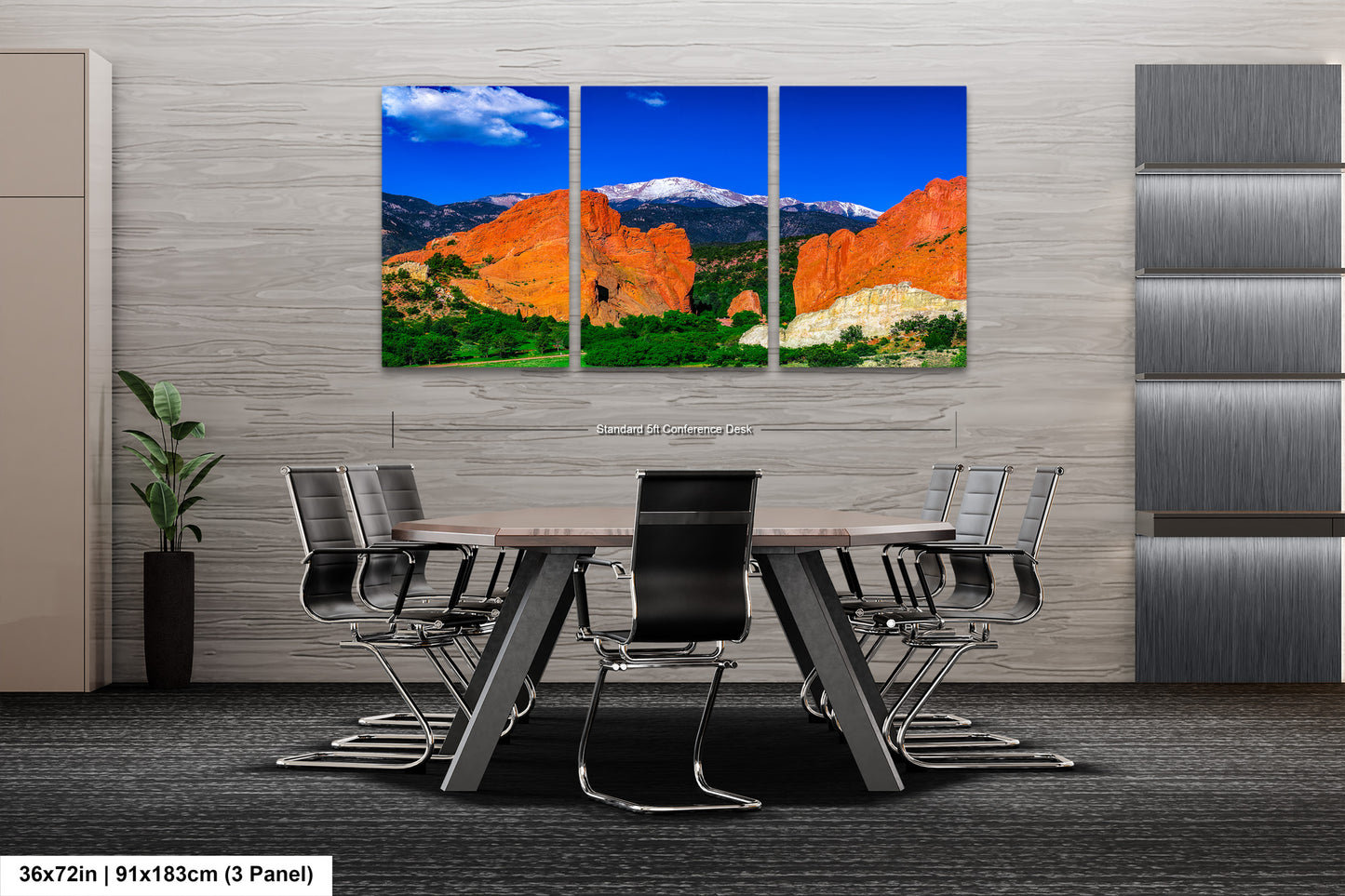 Garden of the god's picture, Pikes Peak print, Colorado Springs canvas, Colorado Springs wall art,