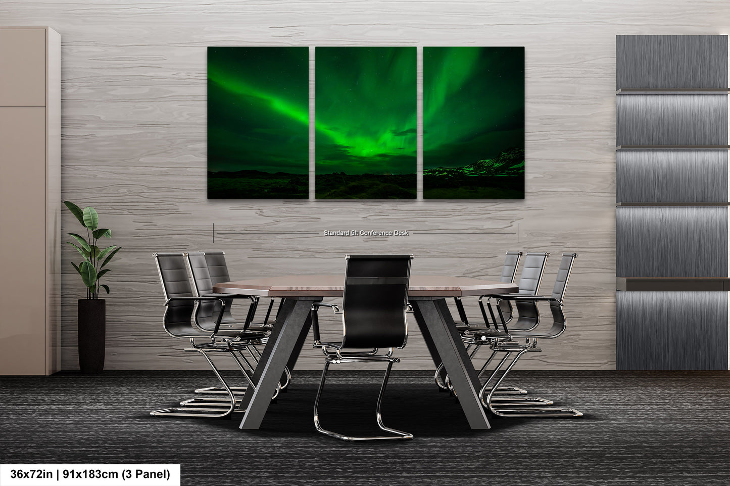 Aurora Borealis Northern Lights Print taken in Iceland on Acrylic, Canvas, Metal & Paper