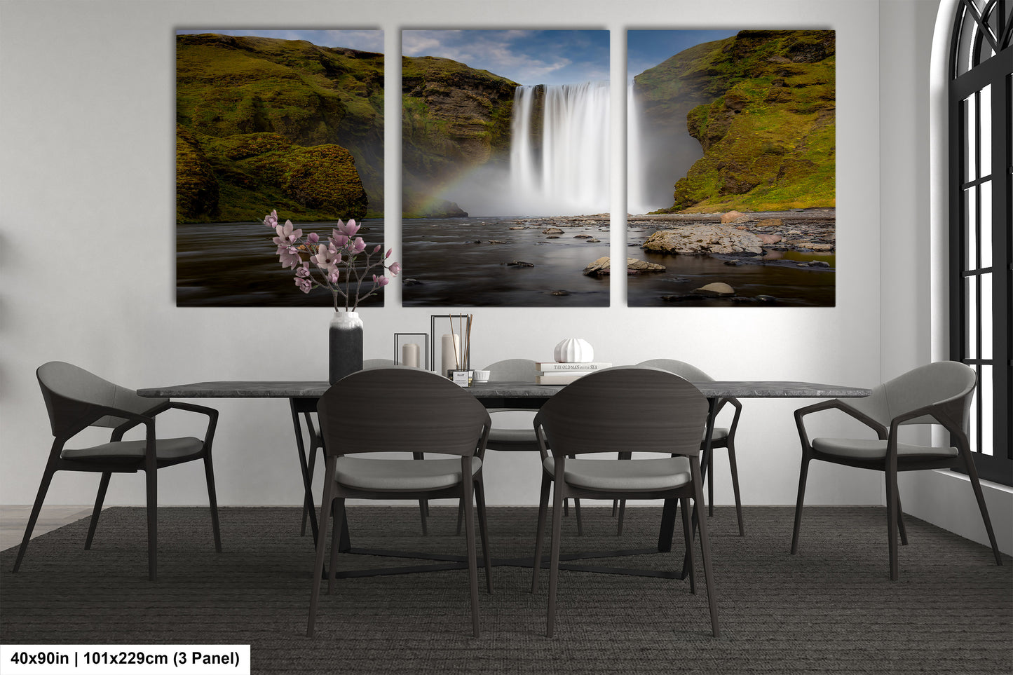 Skogafoss Waterfall in Iceland: Fine Art / Print / Canvas / Acrylic / Metal / Wall Decor / Landscape Photograph