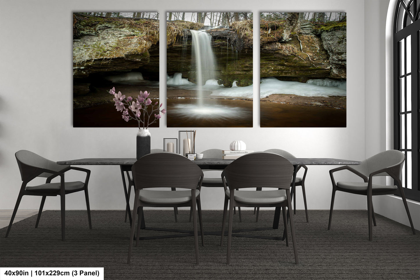 Scott Falls Art Print - Scenic Northern Michigan Landscape Poster