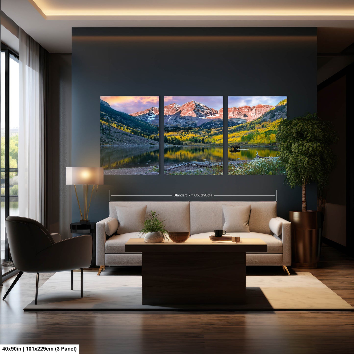 Maroon Bells with moose, Maroon Bells fall picture, Colorado aspens wall art, Autumn colors and mountains, Aspen Colorado landscape print