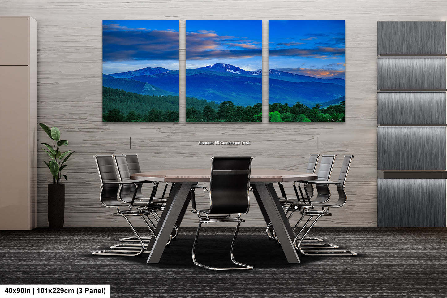 Rocky Mountain national park, Colorado canvas, Estes Park photo, Longs Peak picture, mountain wall decor