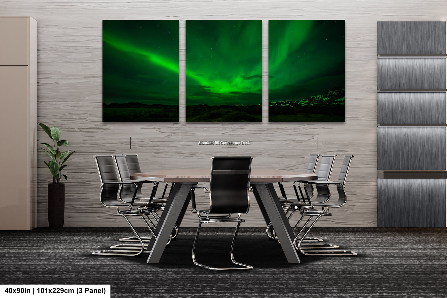 Aurora Borealis Northern Lights Print taken in Iceland on Acrylic, Canvas, Metal & Paper