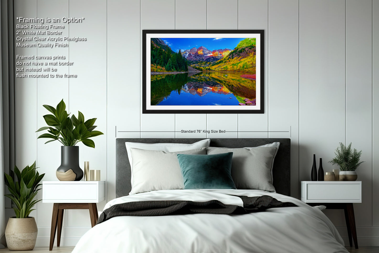 Maroon Bells canvas print, Colorado wall art, autumn colors, sunrise picture, Aspen autumn, nature photography, mountain wall art