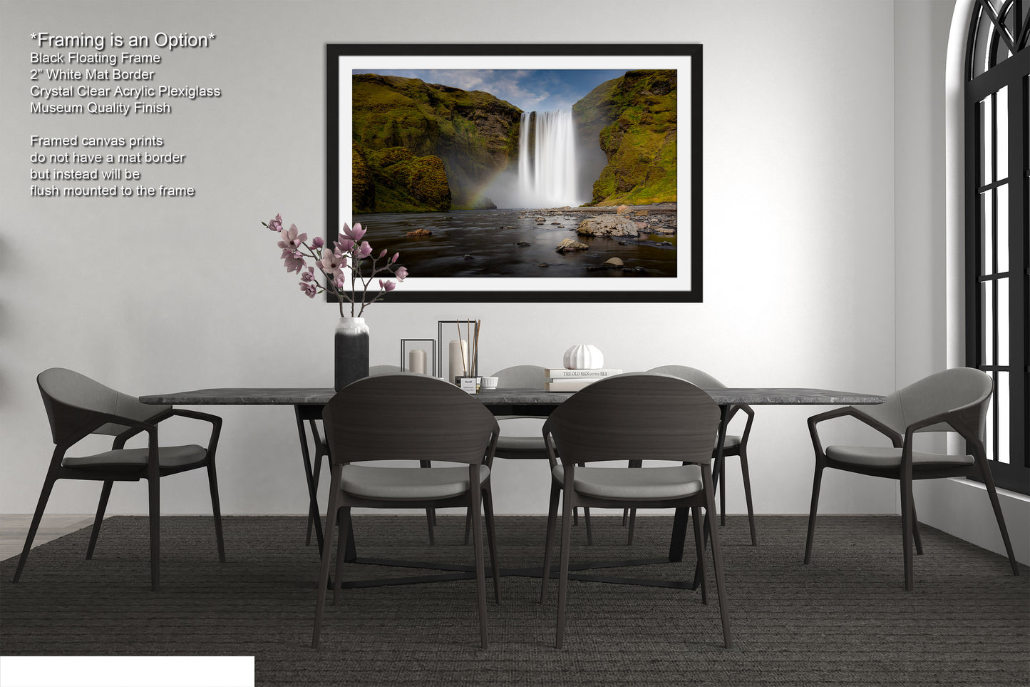 Skogafoss Waterfall in Iceland: Fine Art / Print / Canvas / Acrylic / Metal / Wall Decor / Landscape Photograph