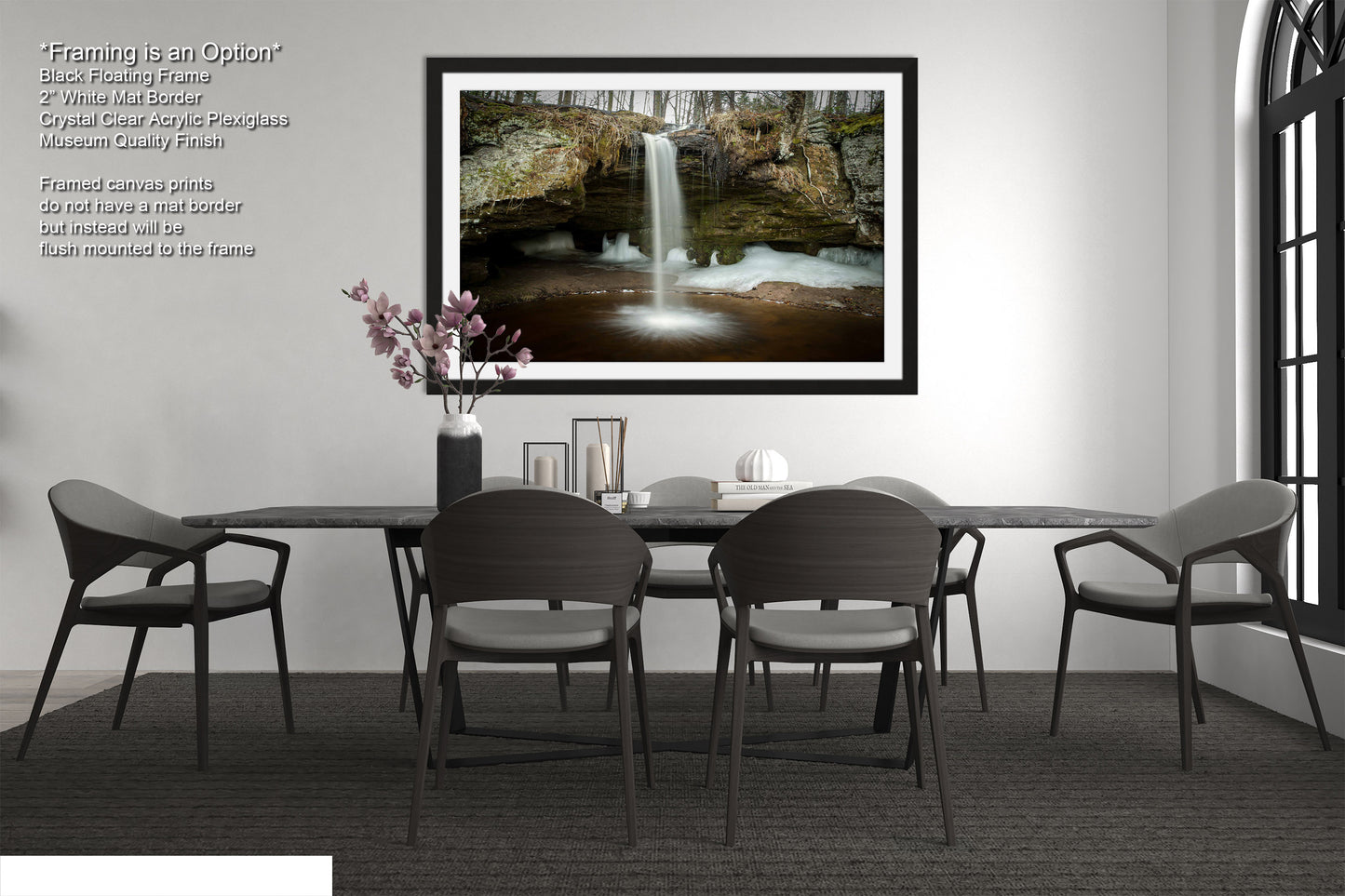 Scott Falls Art Print - Scenic Northern Michigan Landscape Poster