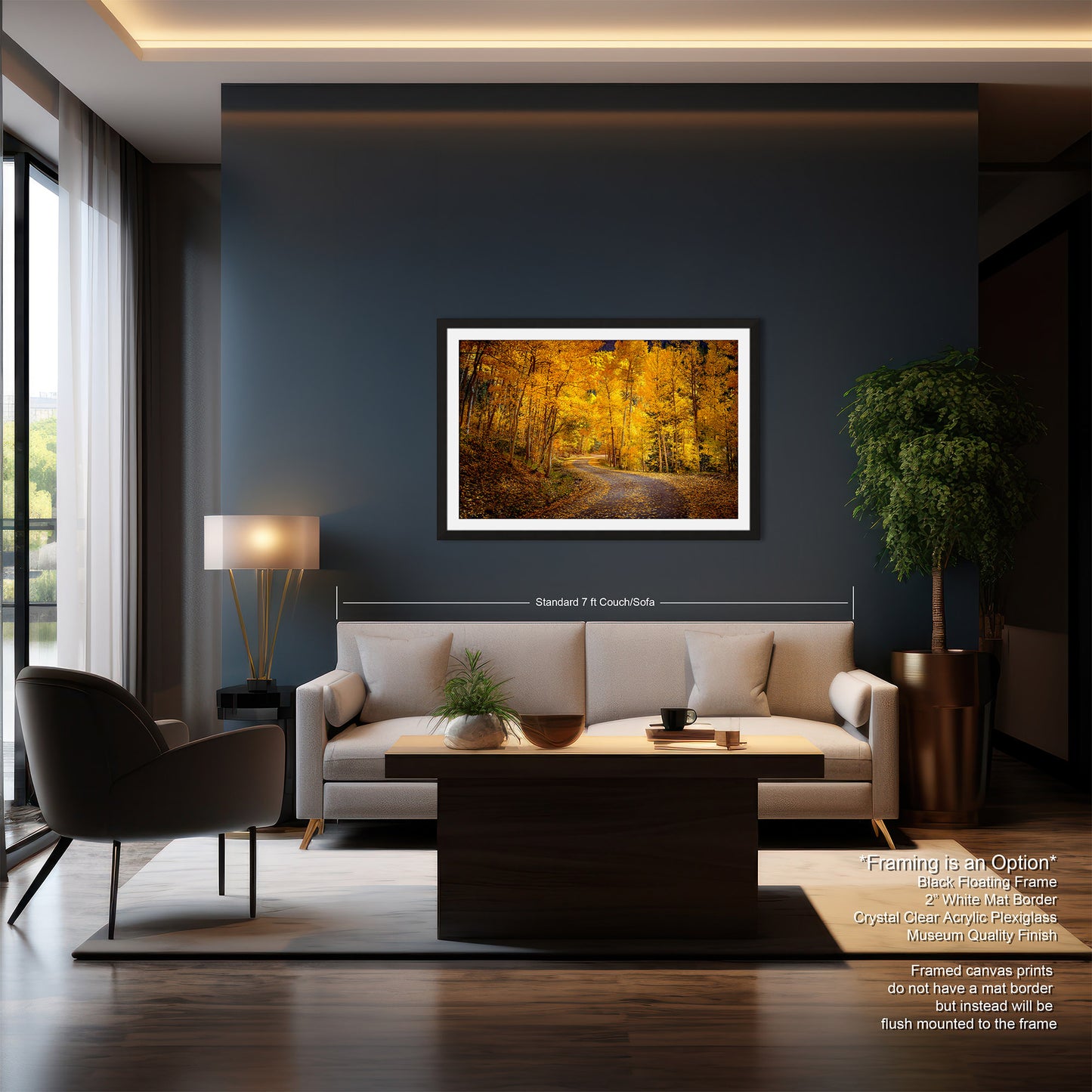 Colorado Aspens, Curvy road, autumn color, Little Cimarron Valley, Rocky Mountains, golden leaves, Photography wall art