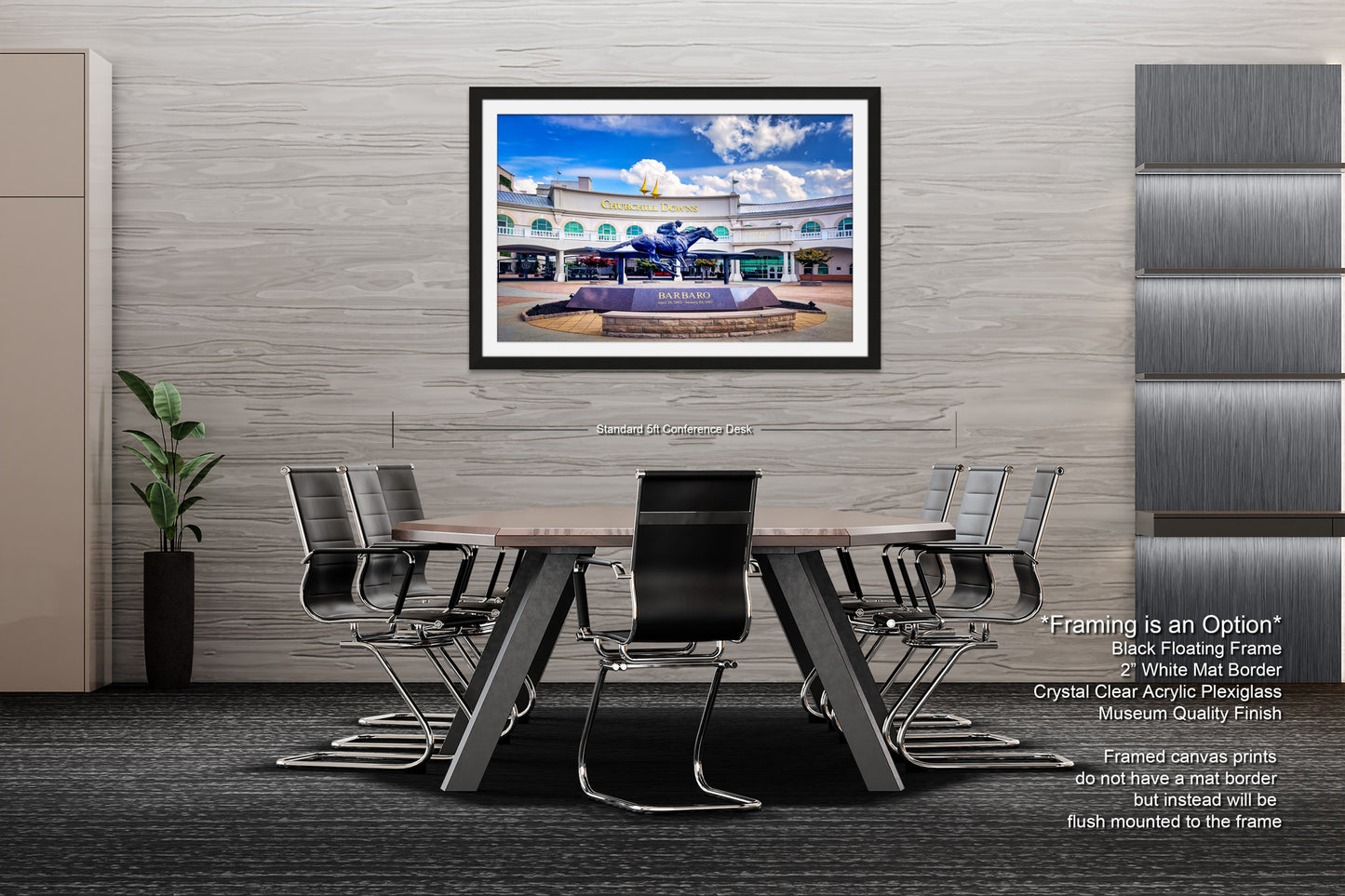 Kentucky Derby Decor, Horse Racing Art, Churchill Downs Canvas Print, Iconic Landmark Wall Decor