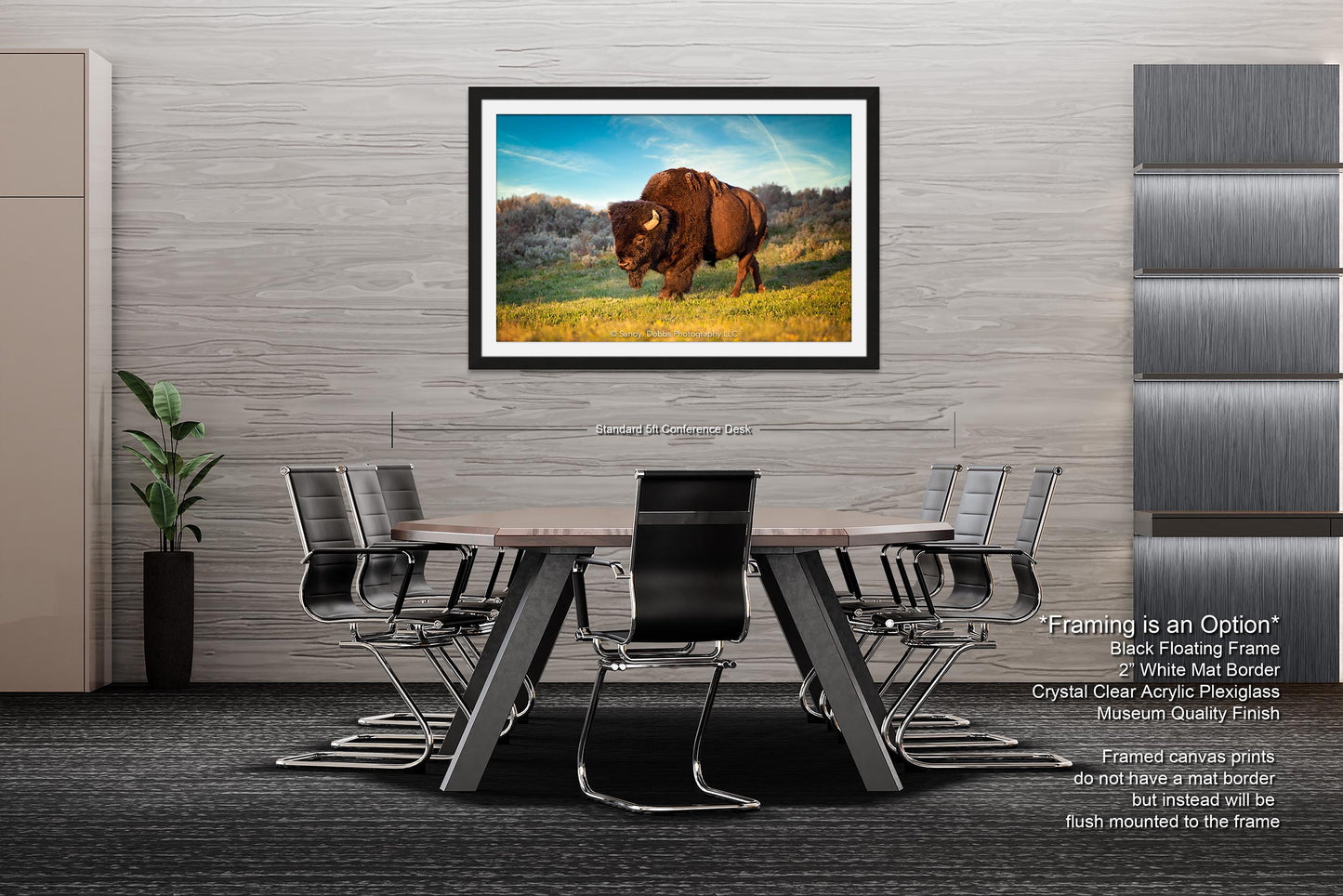 Buffalo Canvas Print, Bison Photograph, Yellowstone National Park Wildlife Photography, Wildlife Wall Art Decor, by Original Photographer