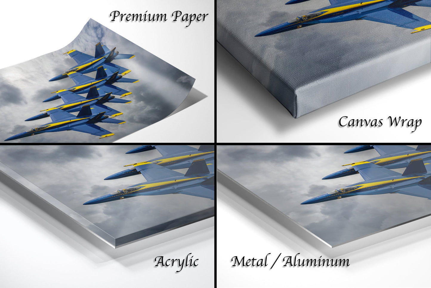 Blue Angels Flight Squadron – Fighter Jet Posters & Navy Jet Squadron Art