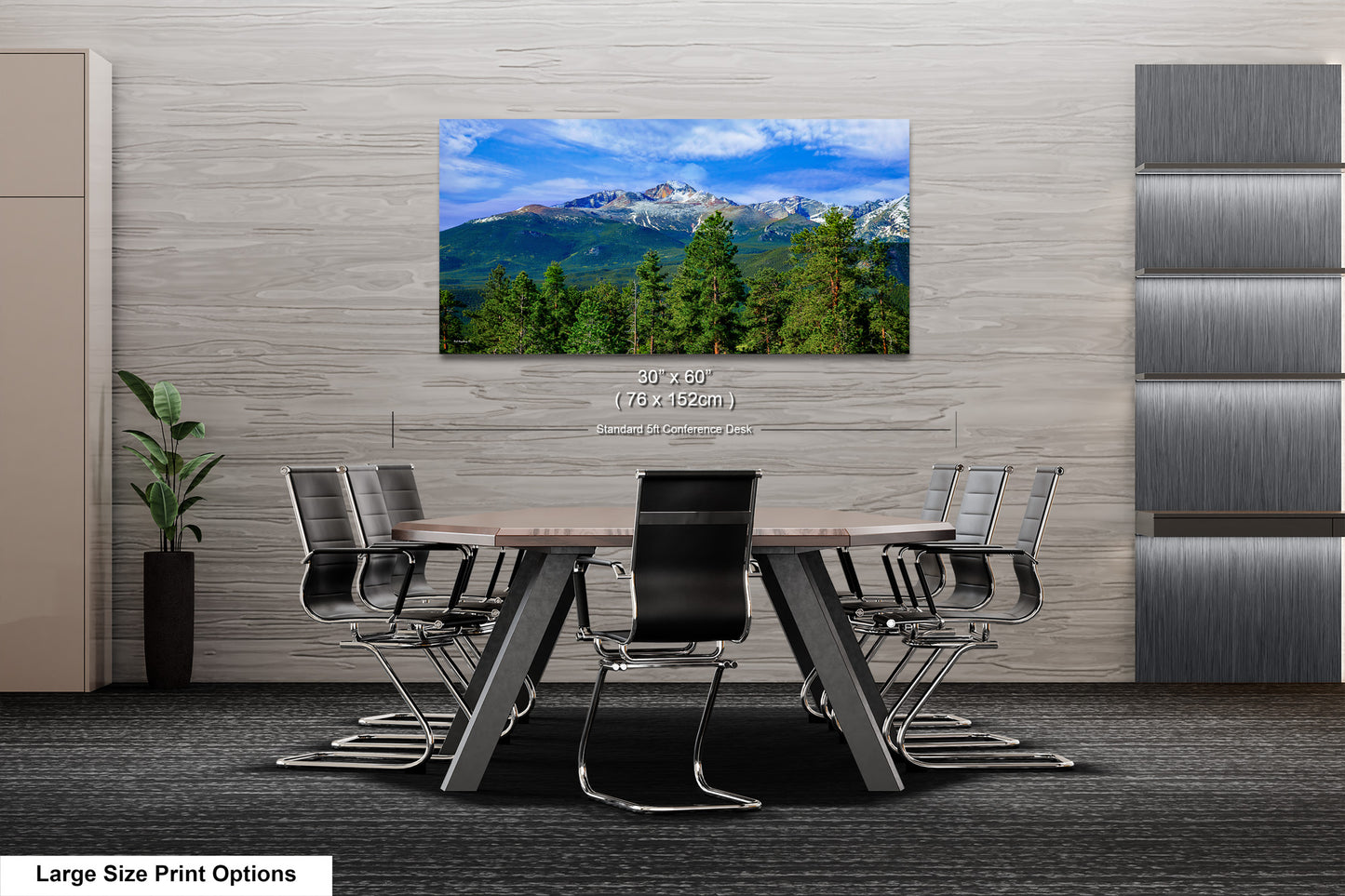 Rocky Mountain National Park, Longs Peak landscape picture, Colorado wall art, large framed art work, Estes Park, national park canvas