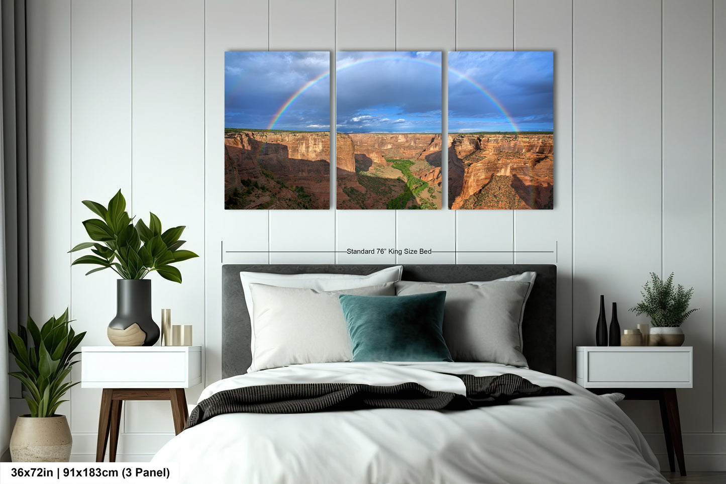 Canyon de Chelly Rainbow Art Print - Navajo Nation Arizona Landscape
