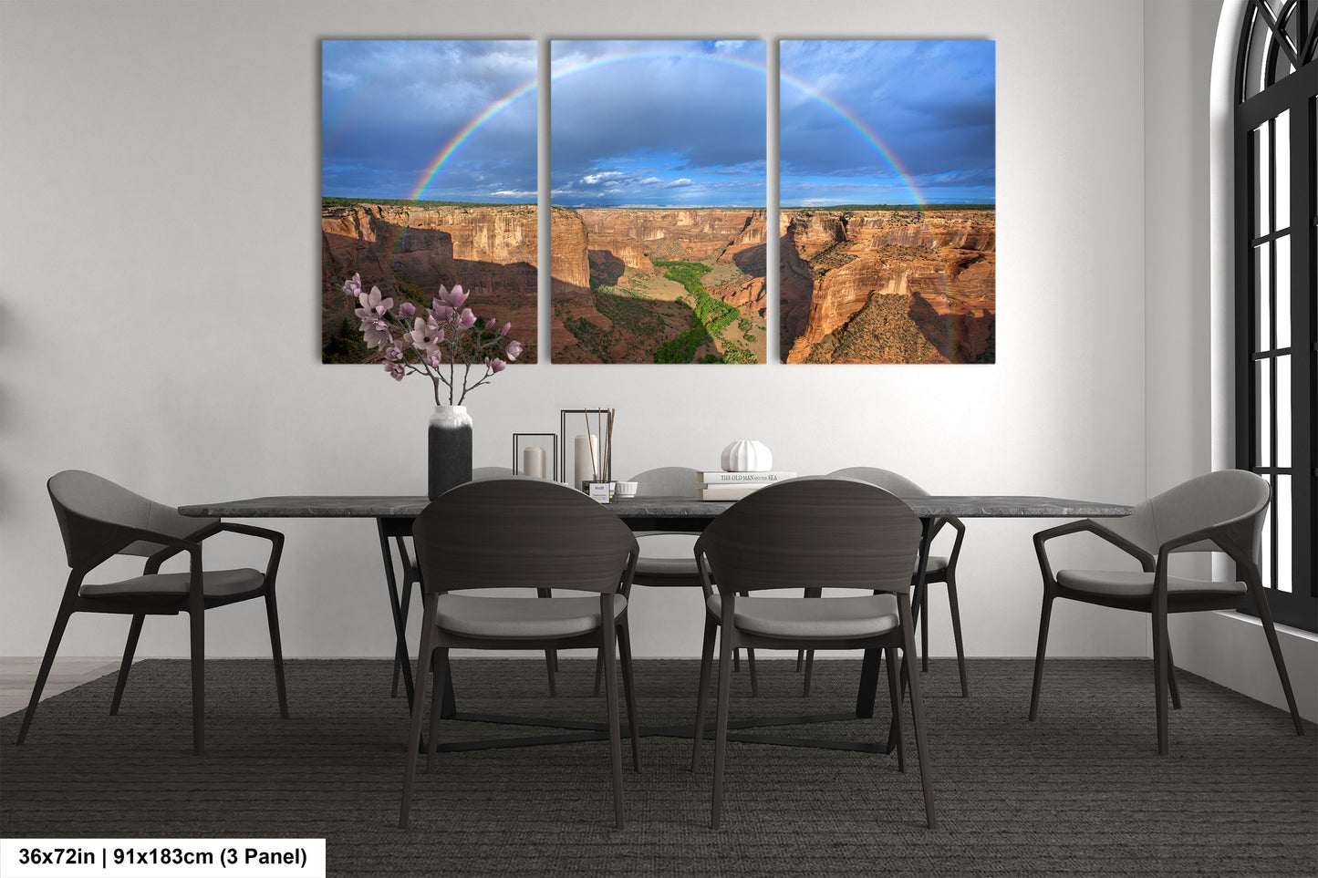 Canyon de Chelly Rainbow Art Print - Navajo Nation Arizona Landscape