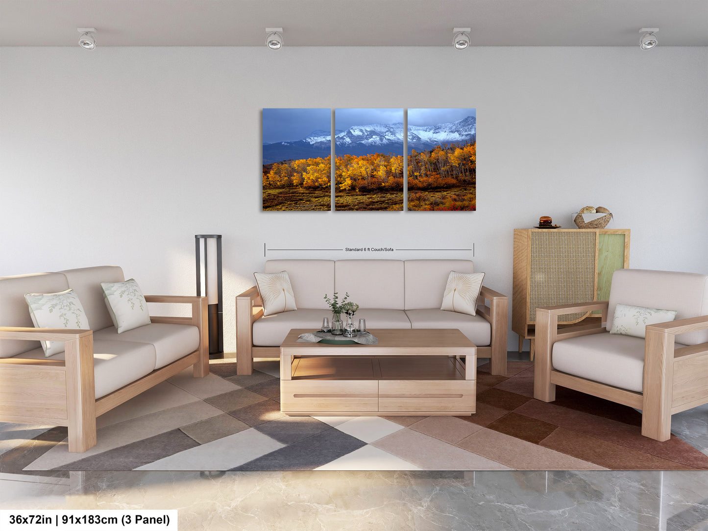 Colorado Mountains in Autumn, Aspens, Dallas Divide, Ridgway, Telluride, Photography wall art