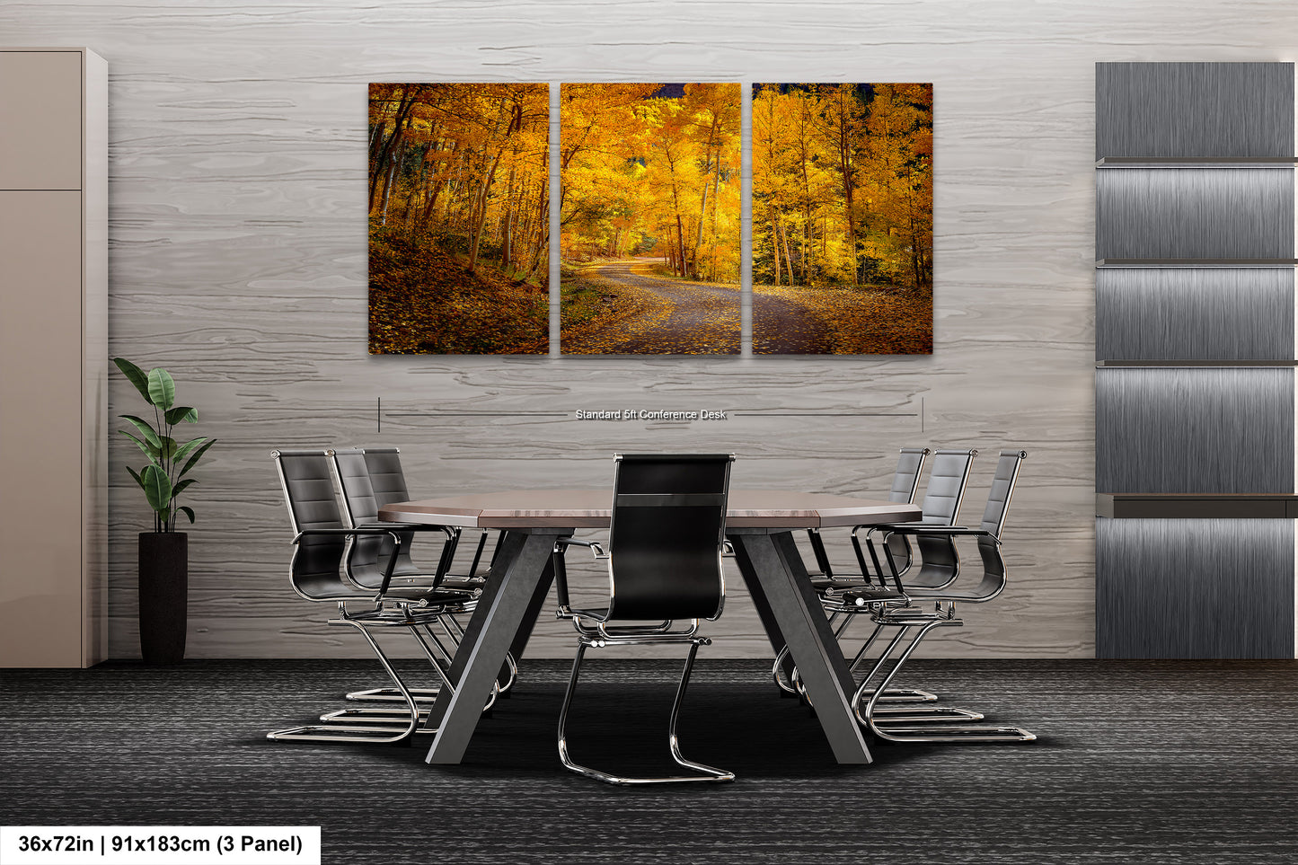 Colorado Aspens, Curvy road, autumn color, Little Cimarron Valley, Rocky Mountains, golden leaves, Photography wall art