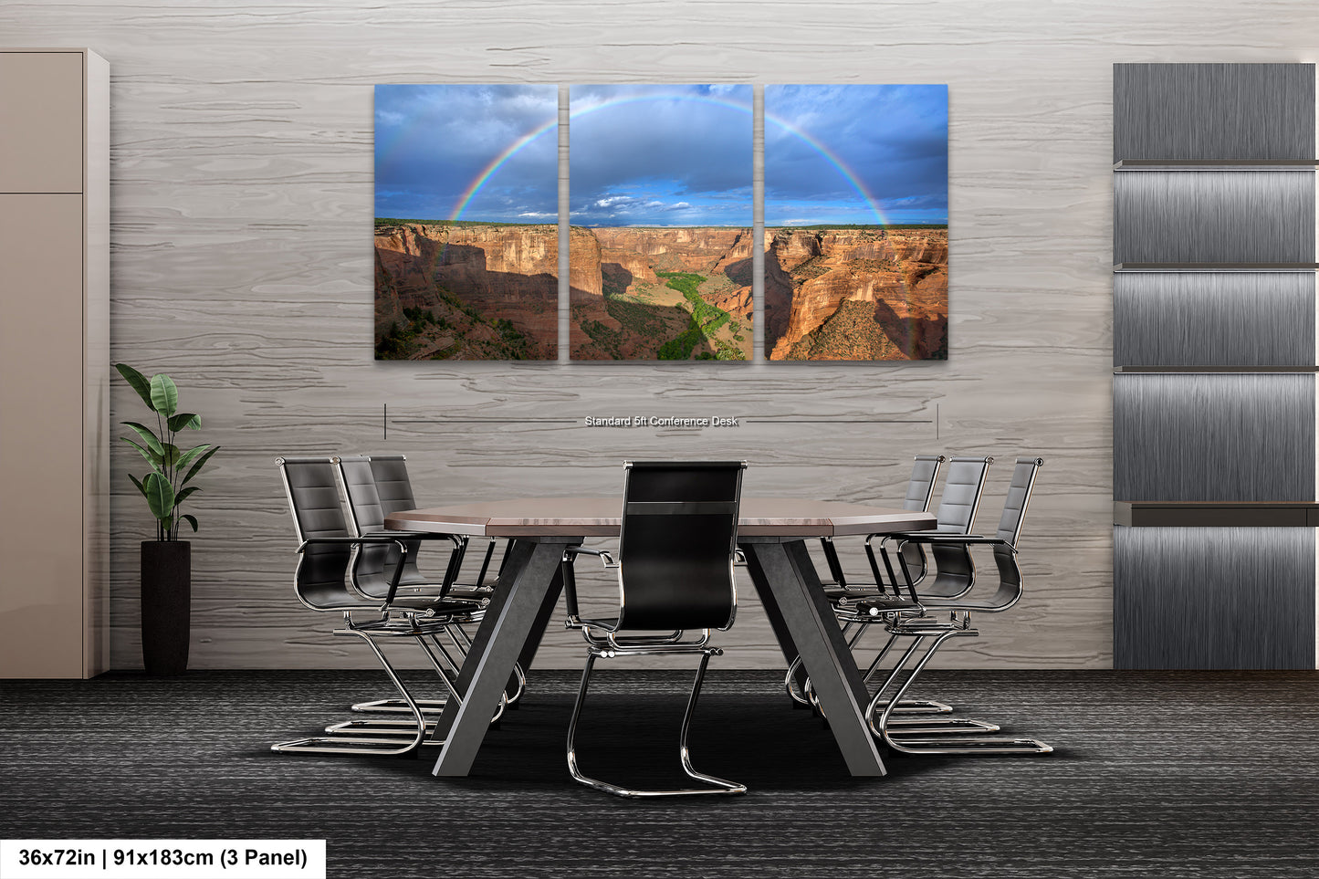 Canyon de Chelly Rainbow Art Print - Navajo Nation Arizona Landscape