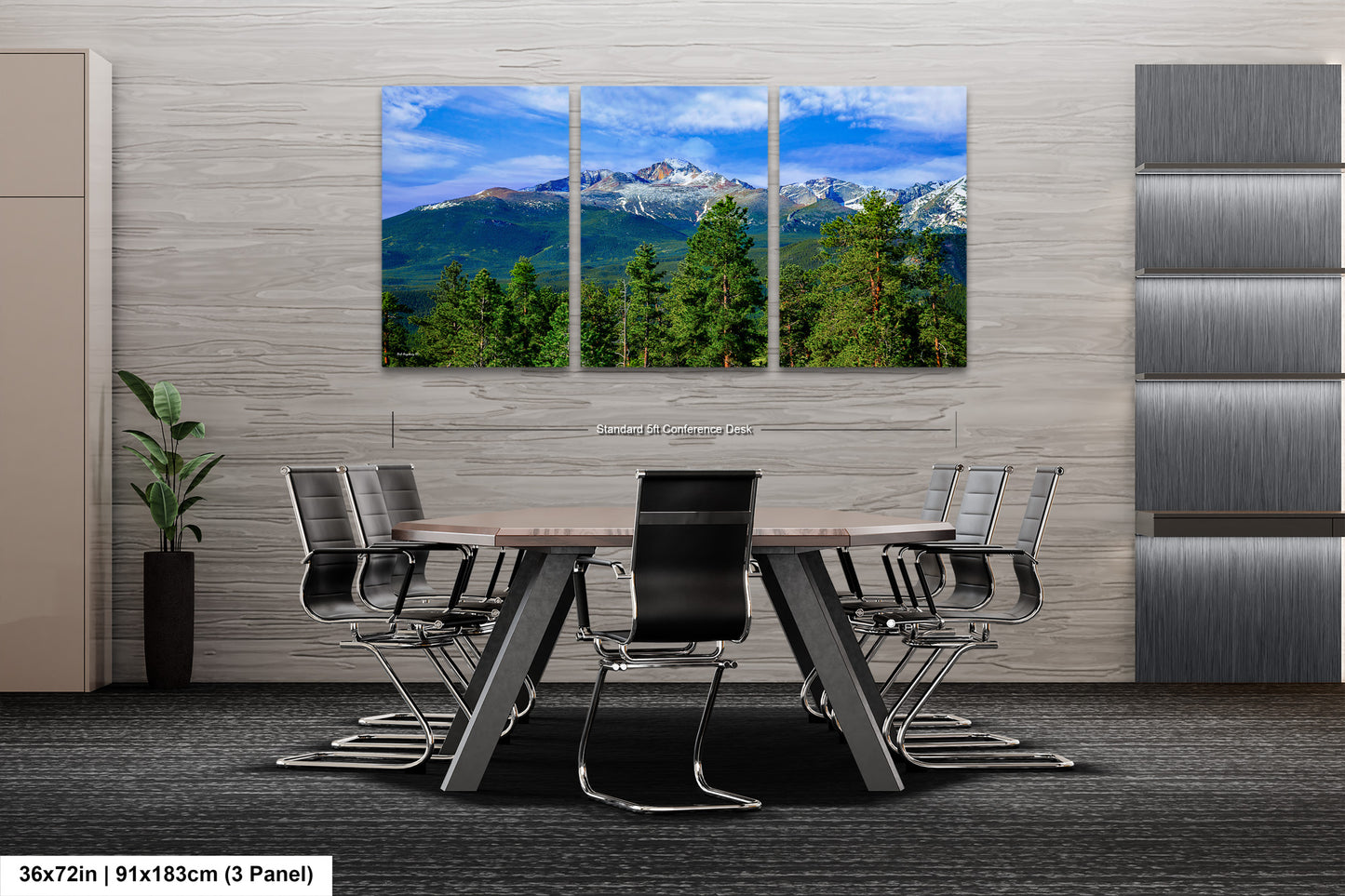 Rocky Mountain National Park, Longs Peak landscape picture, Colorado wall art, large framed art work, Estes Park, national park canvas
