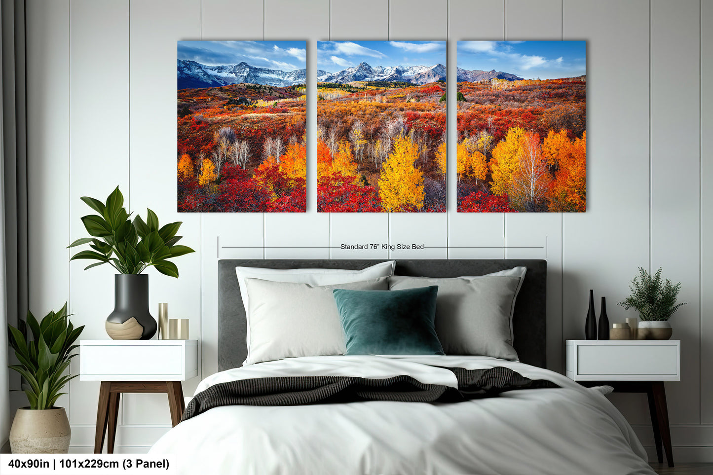 Colorado Rocky Mountains in autumn. San Juan Mountain Range. Dallas Divide, Ridgeway, Telluride